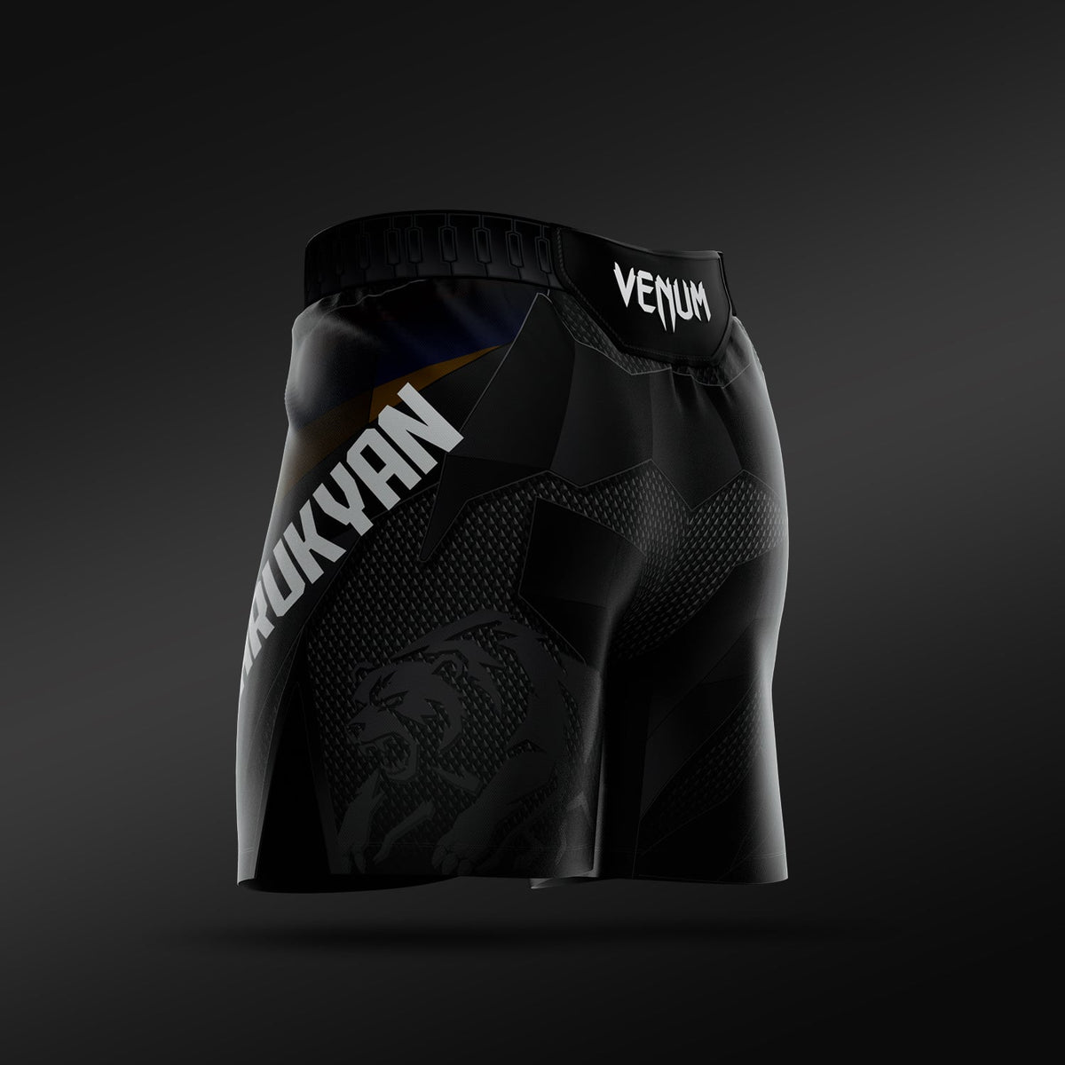 Men’s UFC Adrenaline Unrivaled by Venum Black Arman Tsarukyan Short Fit Fight Short