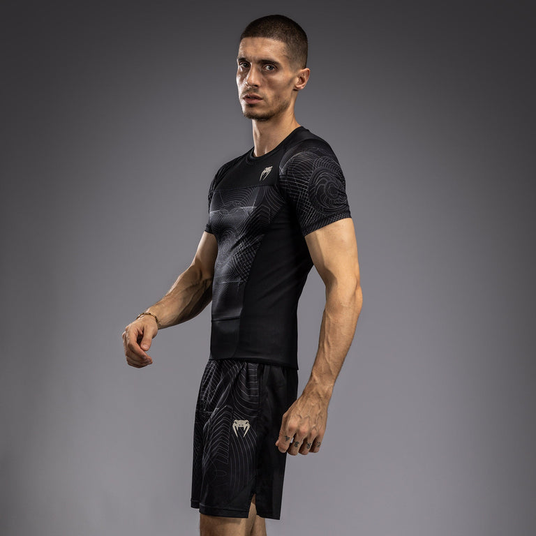 Venum G-Fit Air Men's Short Sleeve Rashguard - Foggy Blue