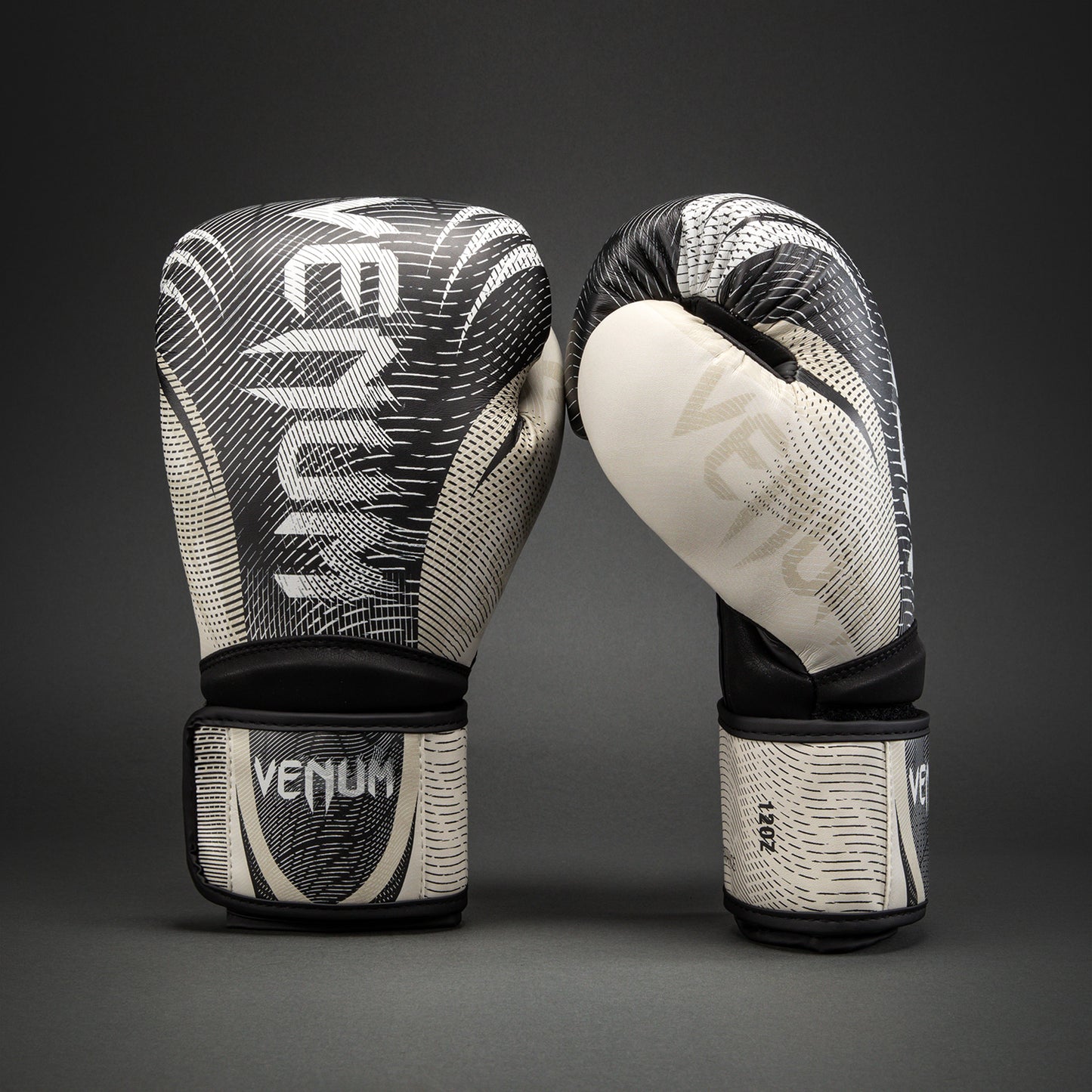 Venum Galactic 3.0 Boxing Gloves - Off-white/Black  product-type_Boxing Gloves Venum
