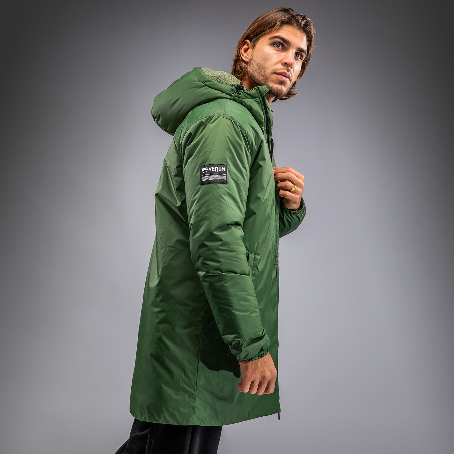 Venum Urban Guard Parka Jacket - Forest Green