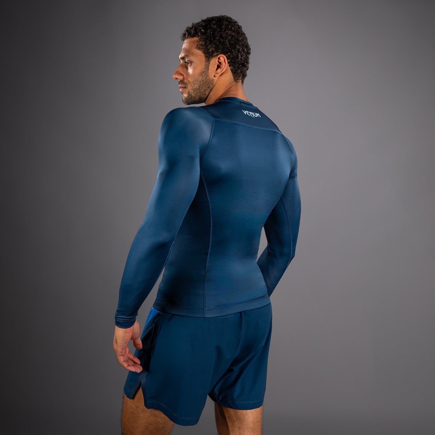 Venum No Gi Rashguards - Indigo