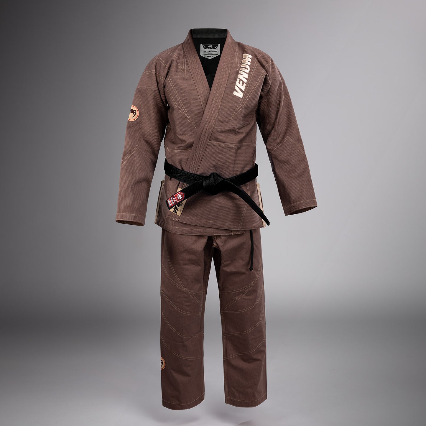 Venum Elite 5.0 - 450 - Brazilian Jiu Jitsu Gi - Chocolate Brown