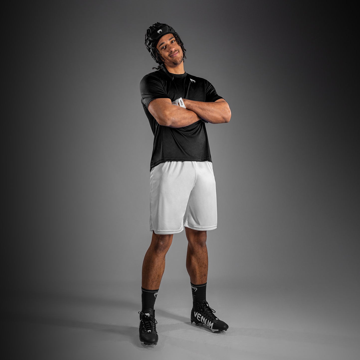 Venum Lineup Performance Short Sleeve T-Shirt - Black/White