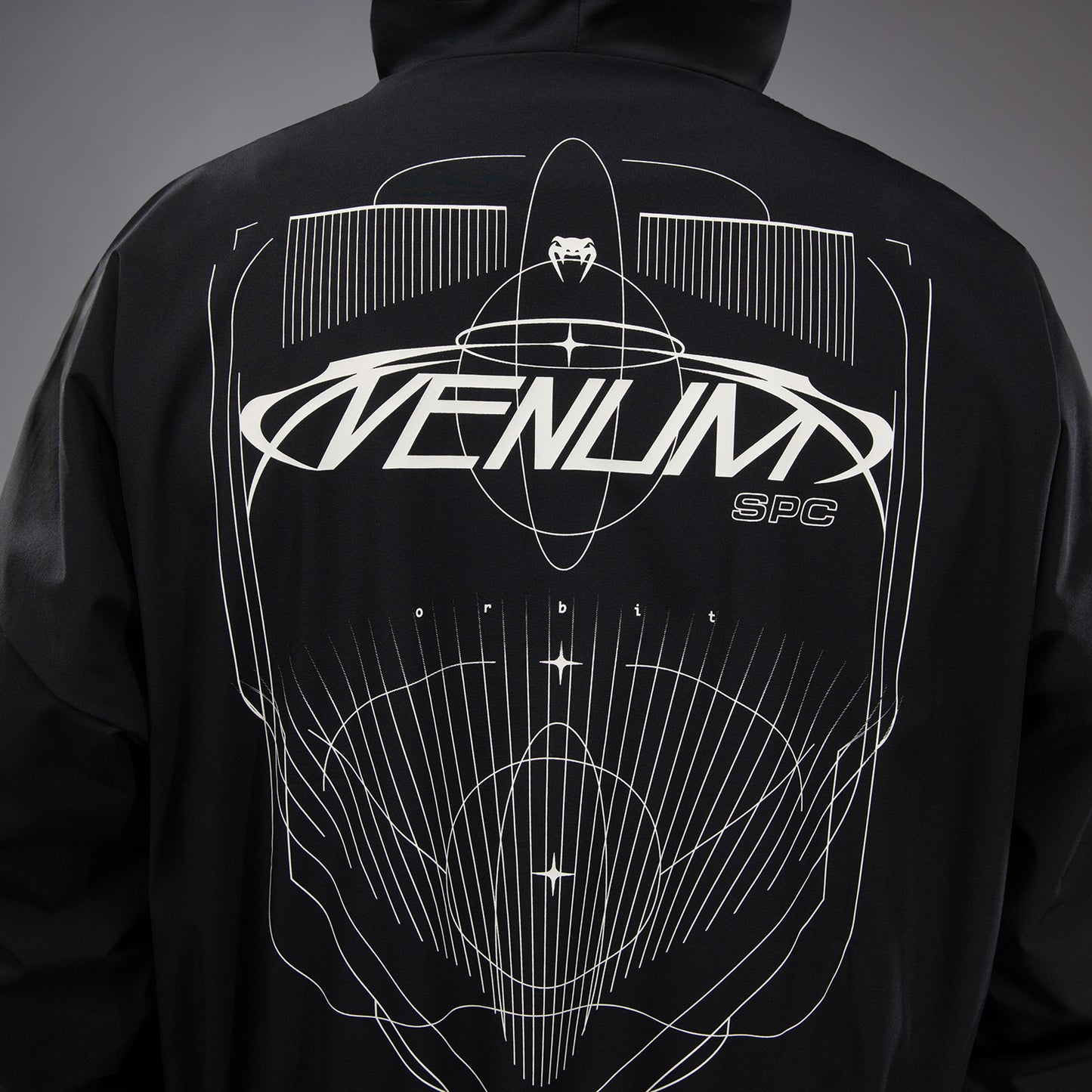 Venum Eclipse Track Jacket - Black/Ivory