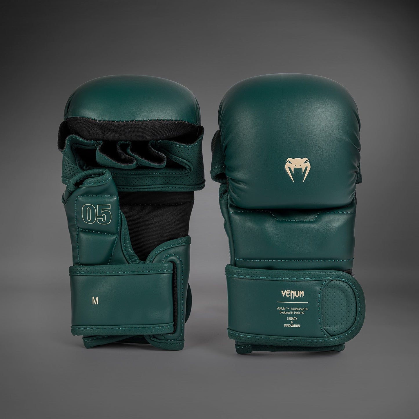 Venum Impact Evo MMA Sparring Gloves - Emerald Green
