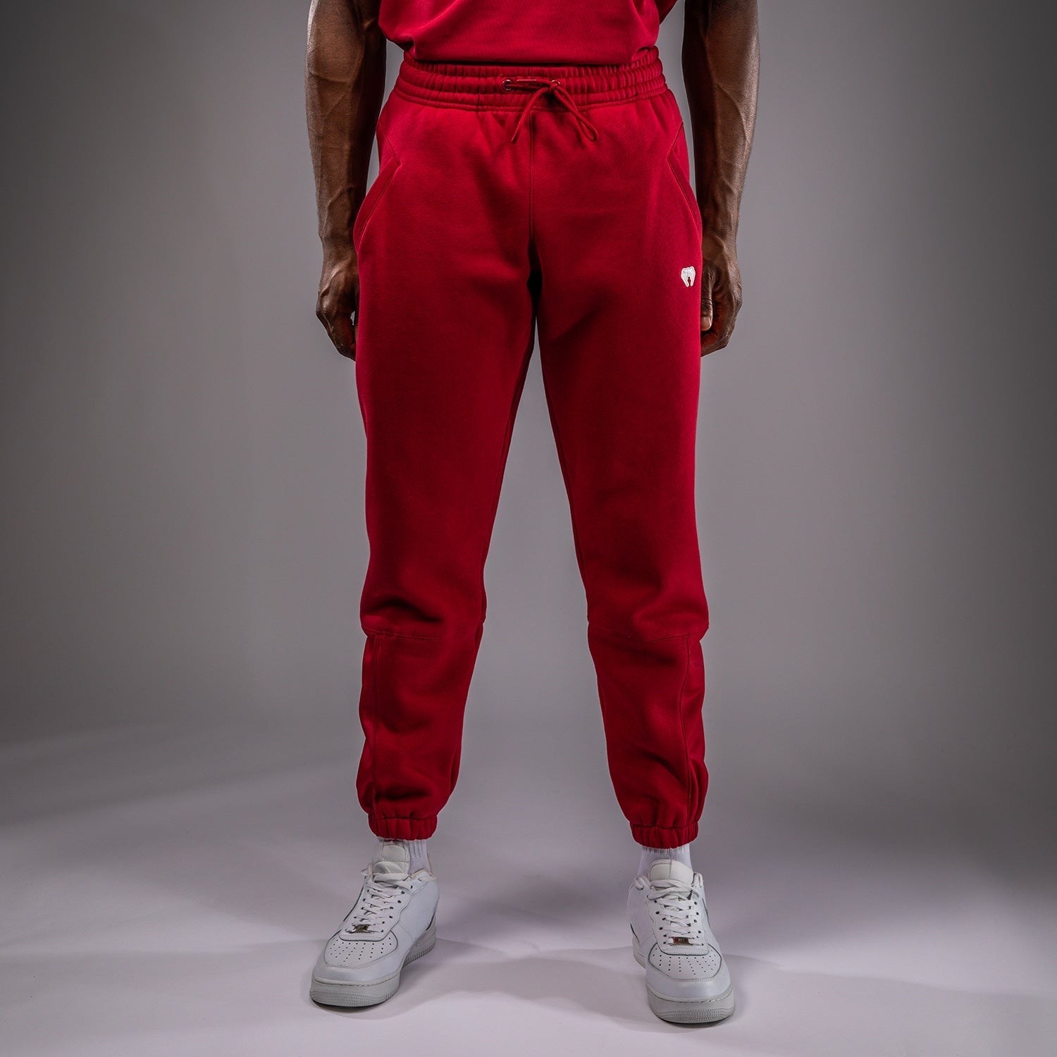 Venum Silent Power Joggers - Cherry Red - Venum