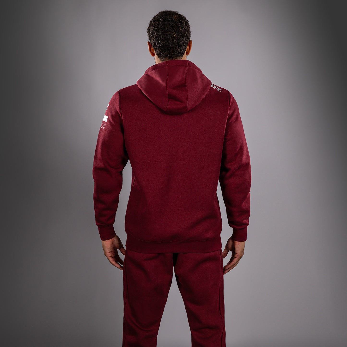 Men's UFC Zenith by Venum Burgundy Authentic Fight Week Pullover Hoodie  product-type_Sweatshirts Venum