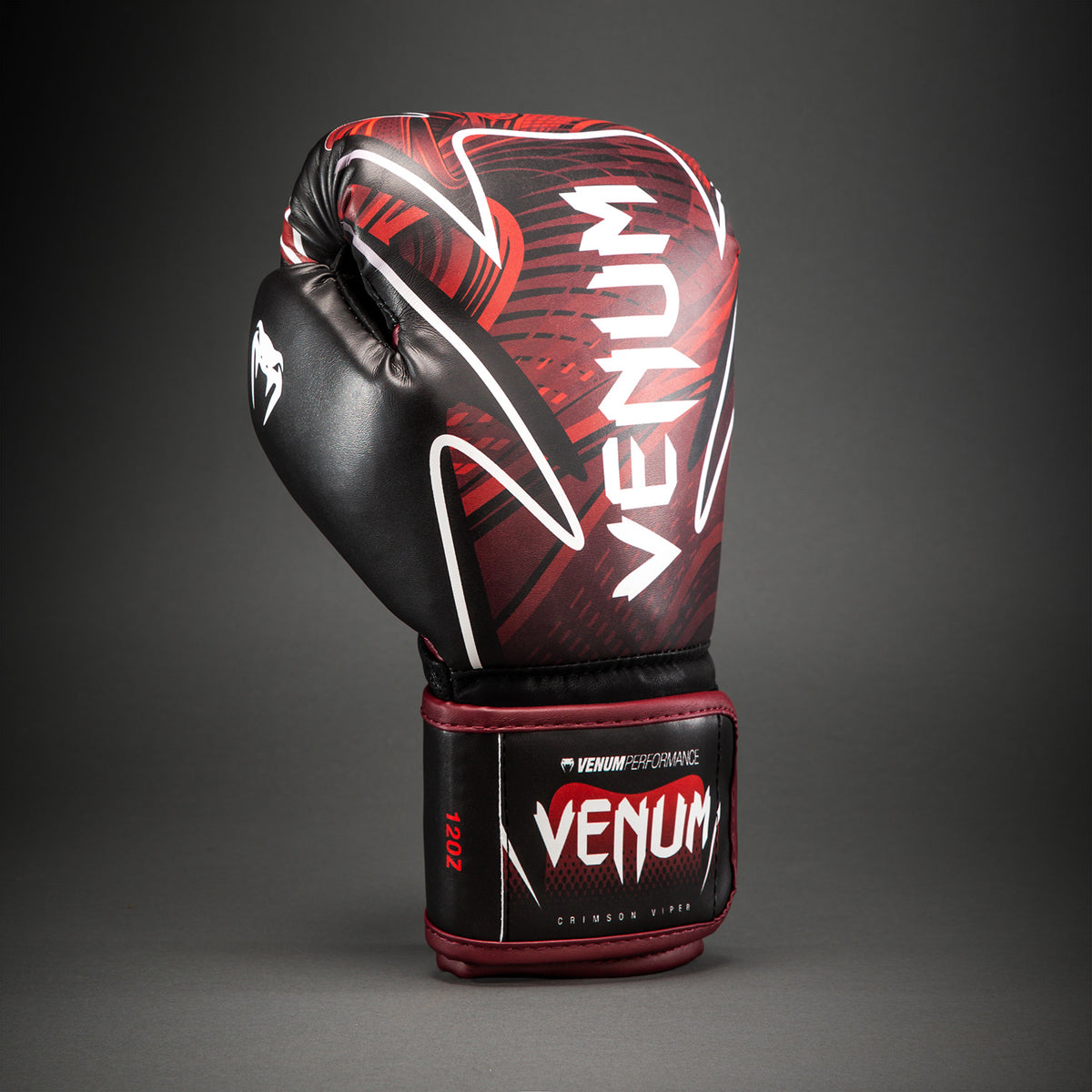 Venum Impact Crimson Viper 2.0 Boxing Gloves - Black/Red