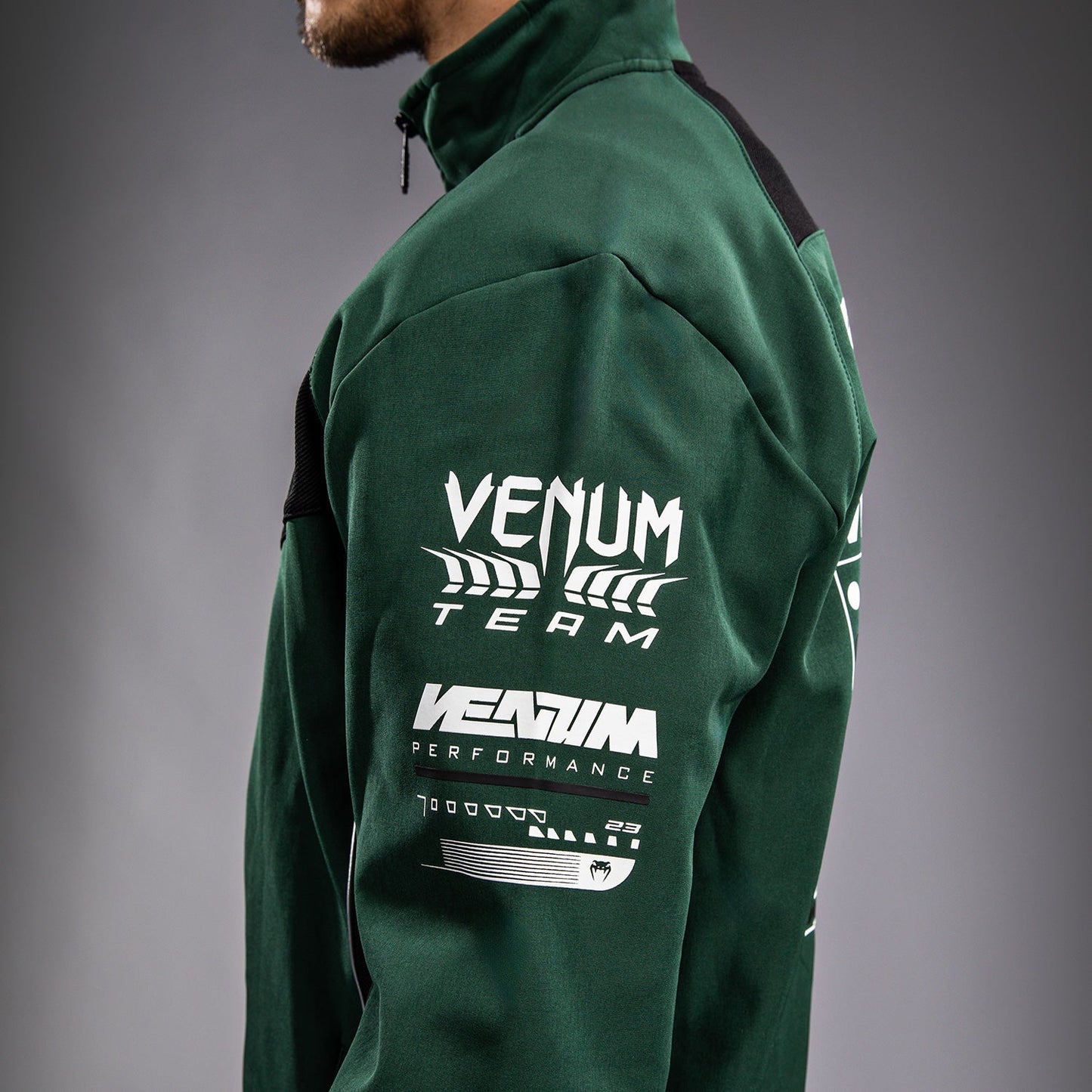 Venum Motorsport Softshell Jacket - Deep Forest