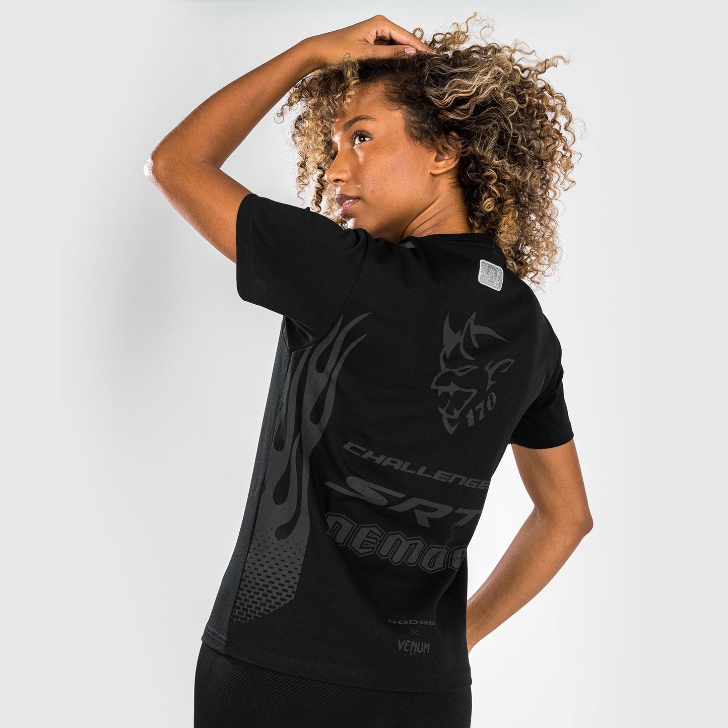 Venum x Dodge Demon 170 Women's T-Shirt - Black
