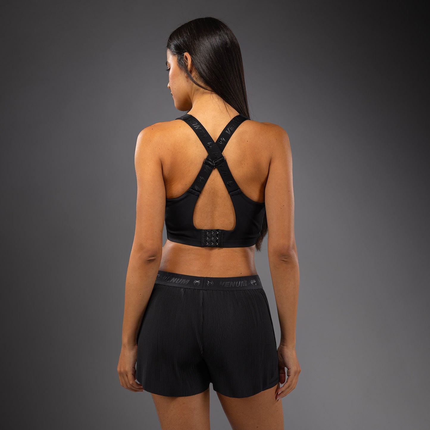 Venum Essential X Women's Sports Bra - Black  product-type_Sports bras Venum
