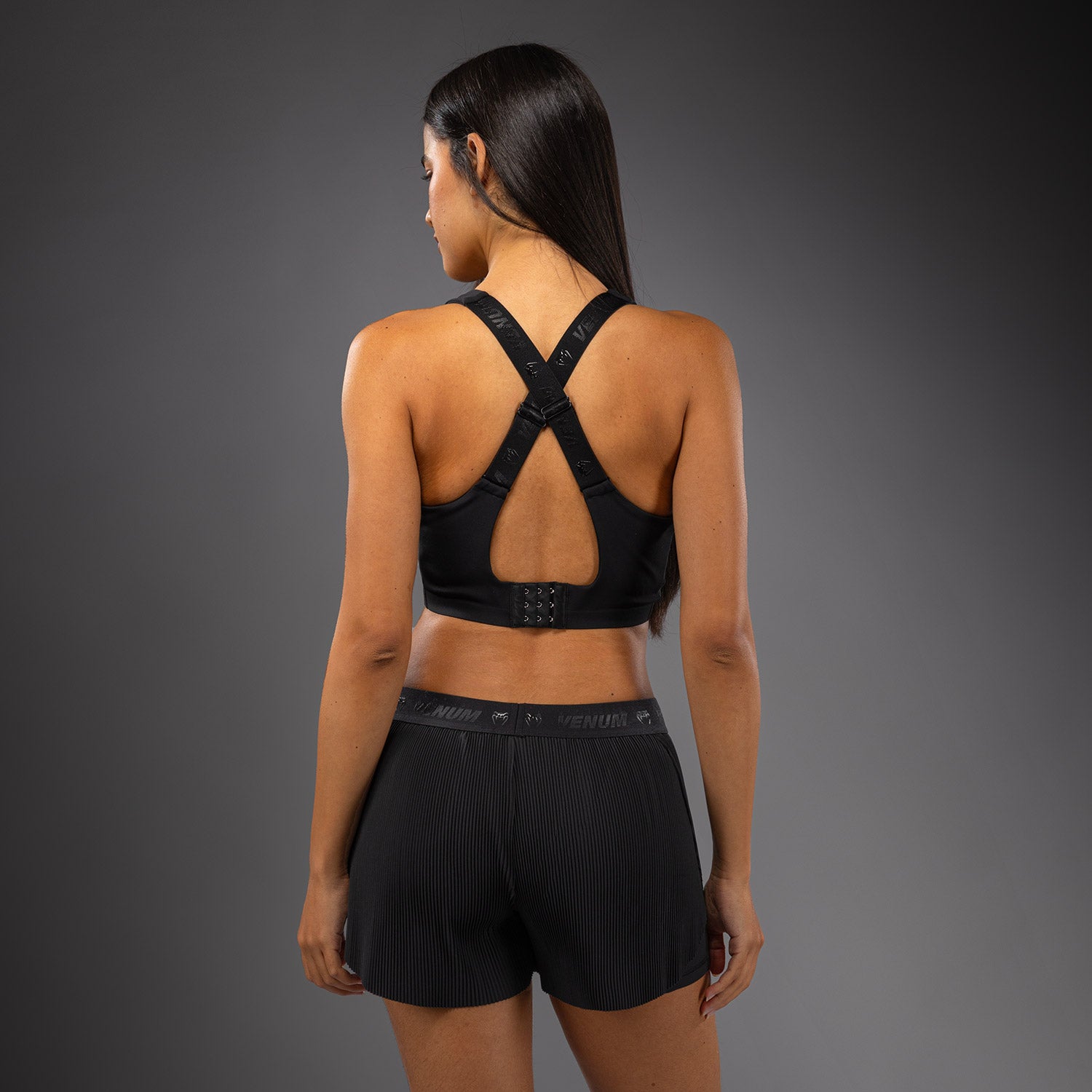 Venum Essential X Women's Sports Bra - Black  product-type_Sports bras Venum