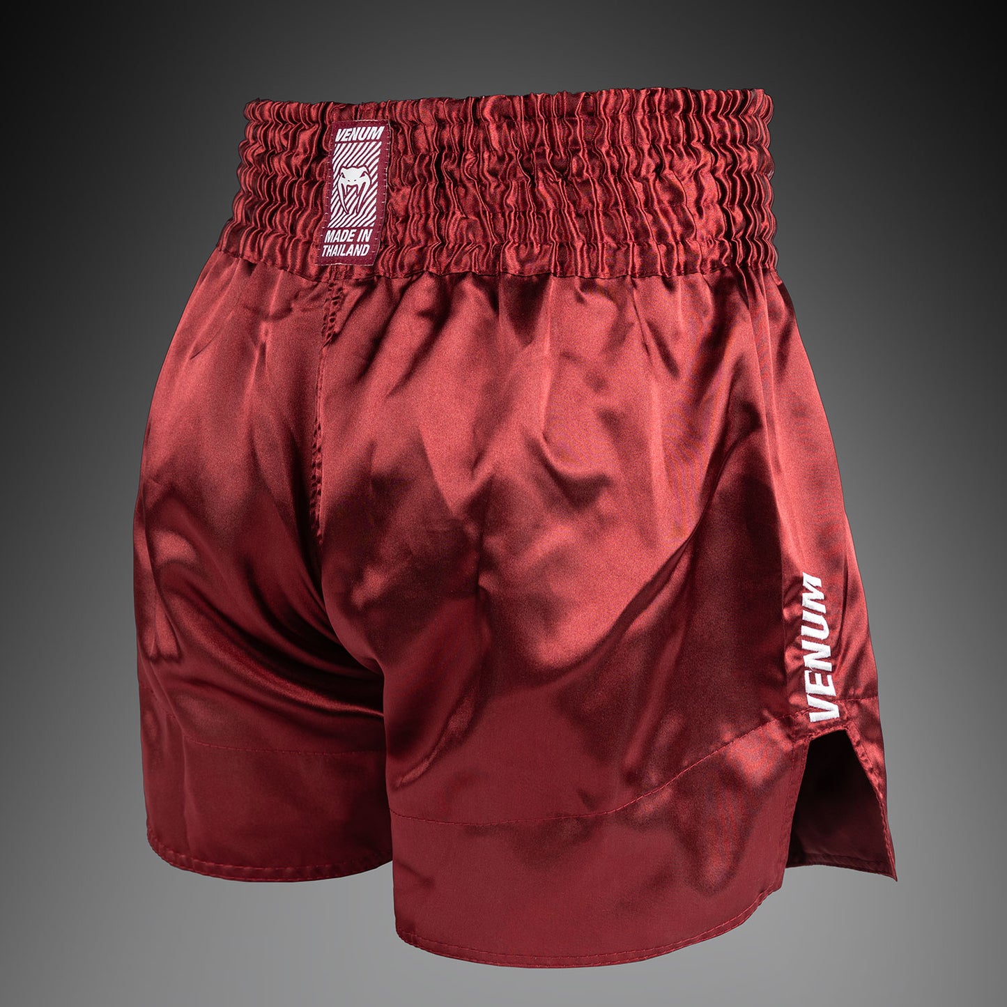 Venum Classic Evo Muay Thai Shorts - Burgundy