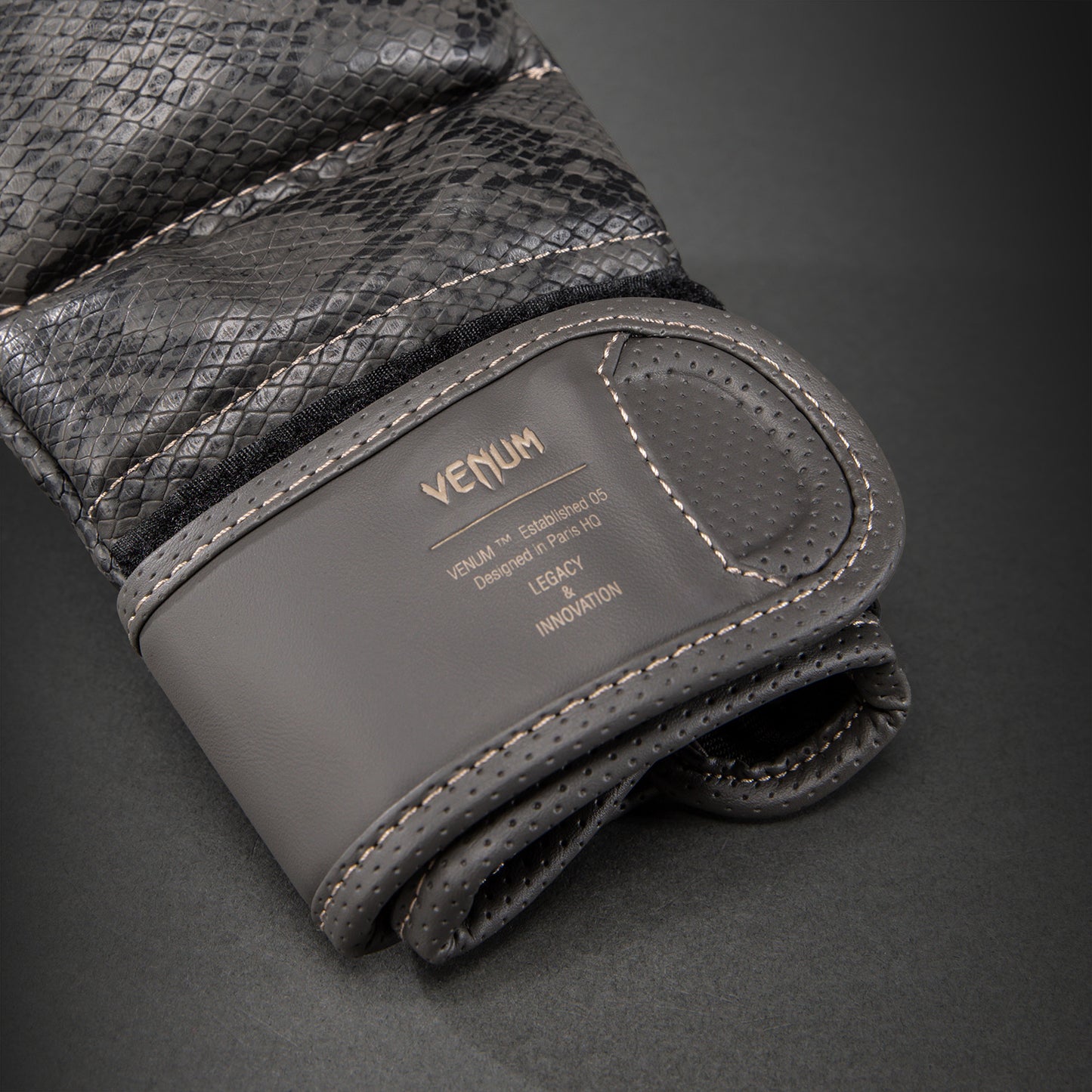 Venum Impact Evo Scales MMA Sparring Gloves - Dark Grey
