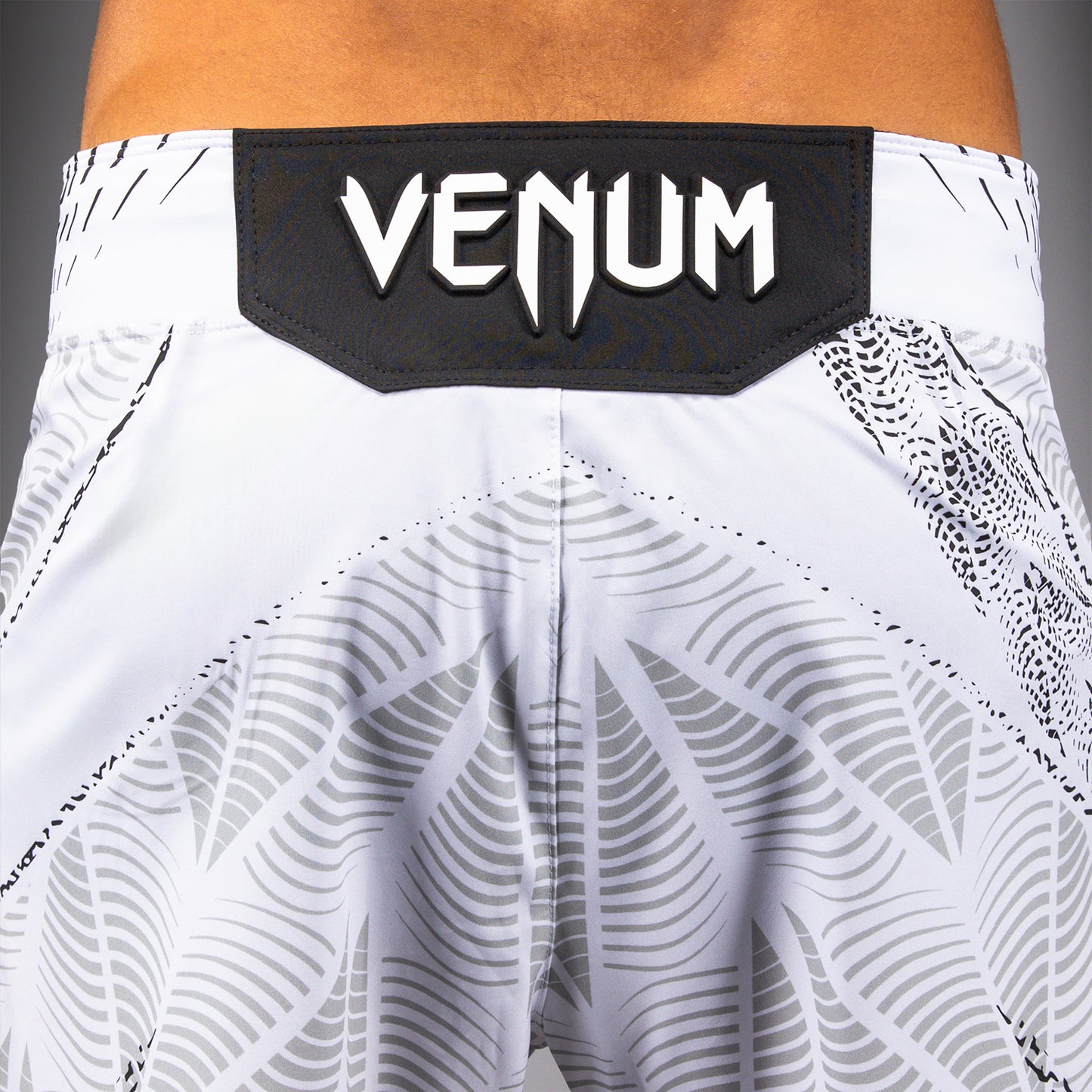 Men's UFC Zenith by Venum White Authentic Fight Night Short Fit Fight Short Personalized