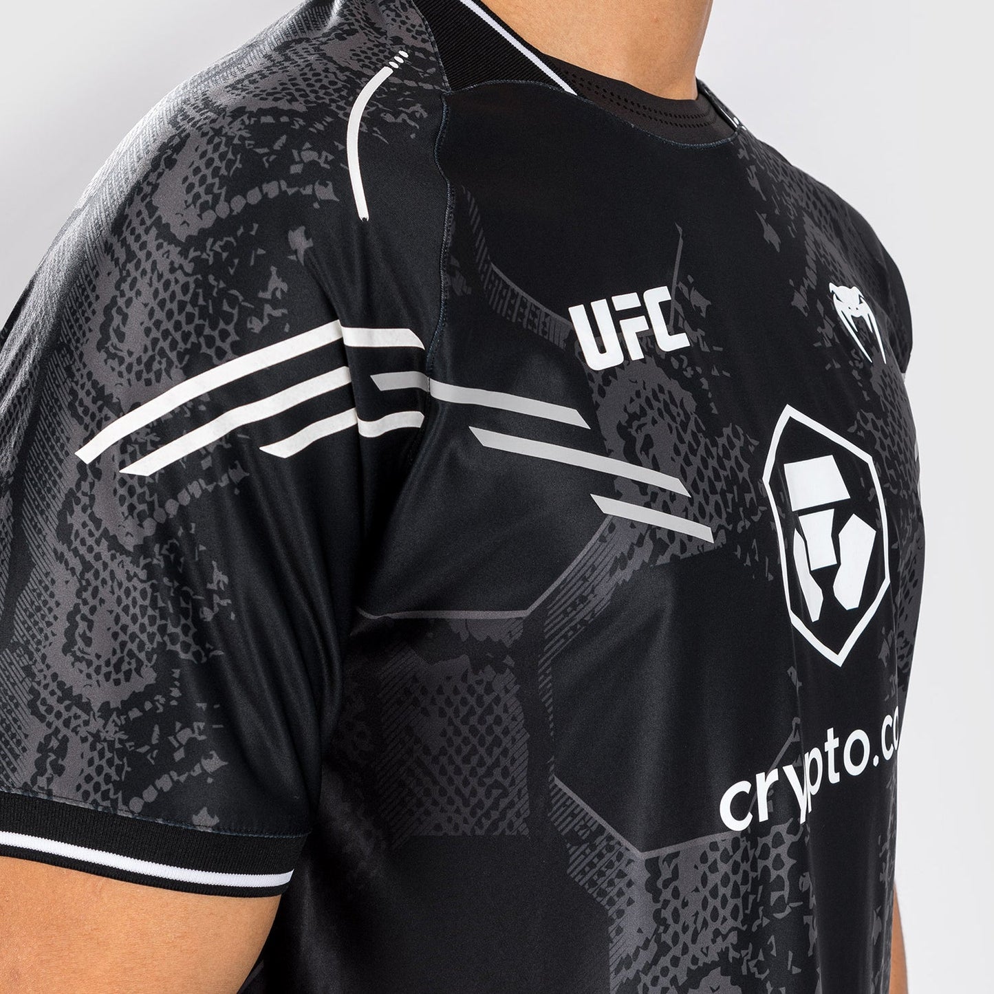 UFC Adrenaline by Venum Authentic Fight Night Men's Walkout Jersey - Black