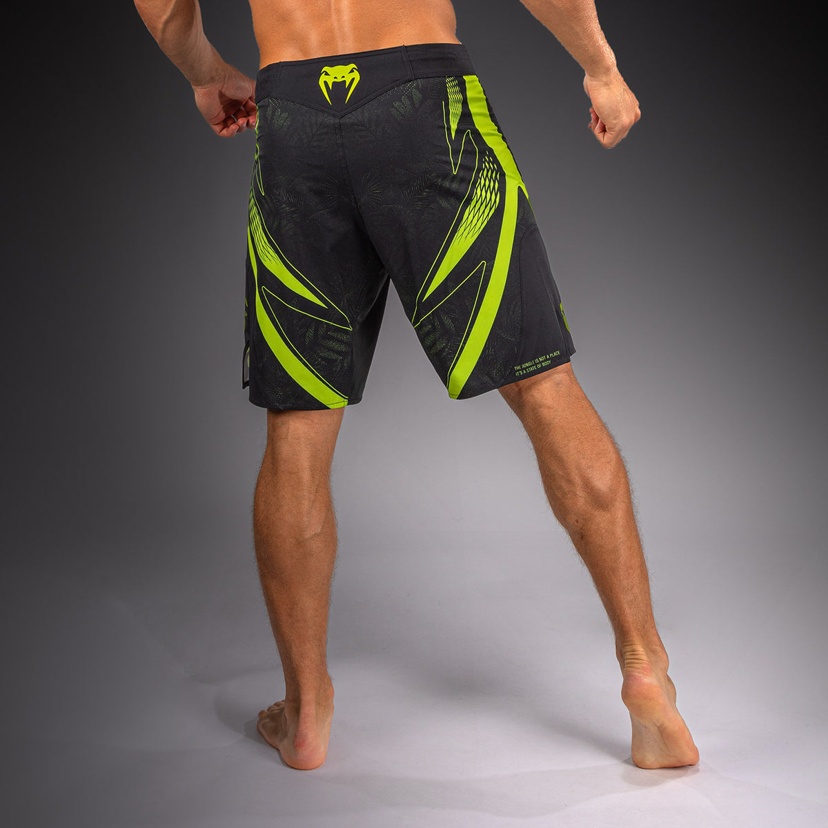 Venum Amazonia Reborn Fightshorts - Black/Green