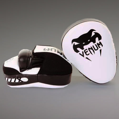 Venum Focus Mitts Cellular 2.0 - White/Black (Pair)