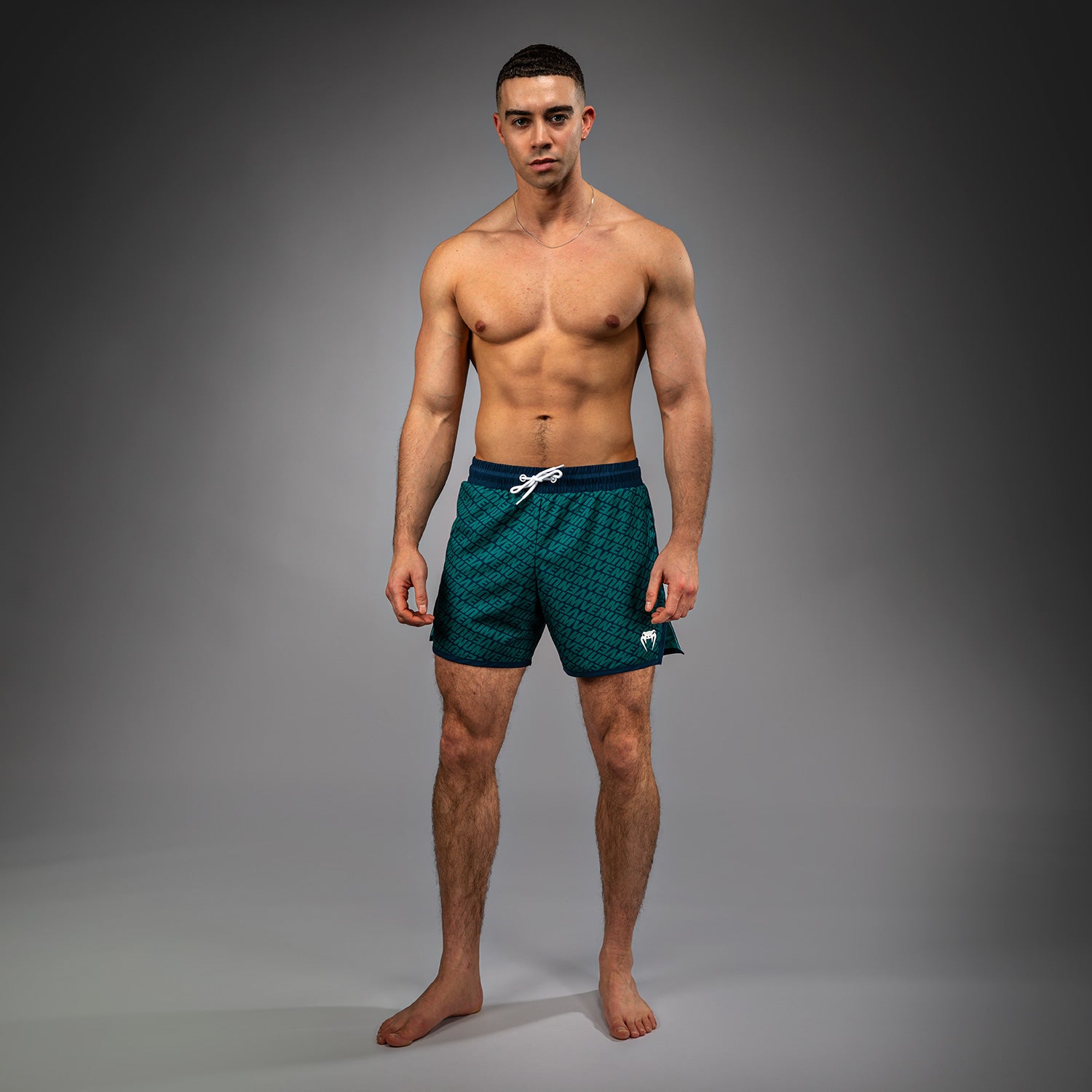 Venum Echo Board Shorts Deep Ocean Blue/Emerald Green Venum