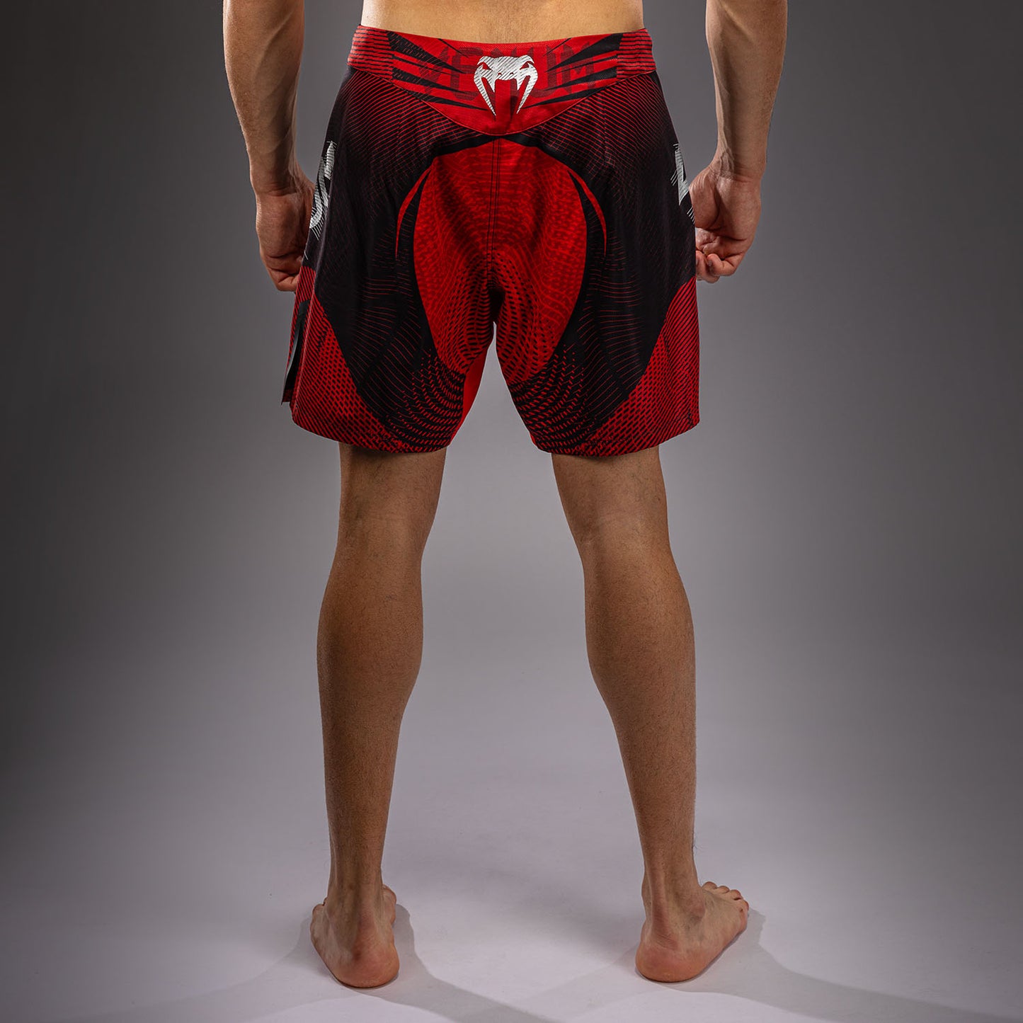 Venum Galactic 3.0 Fight Shorts - Red/Silver  product-type_MMA Shorts Venum