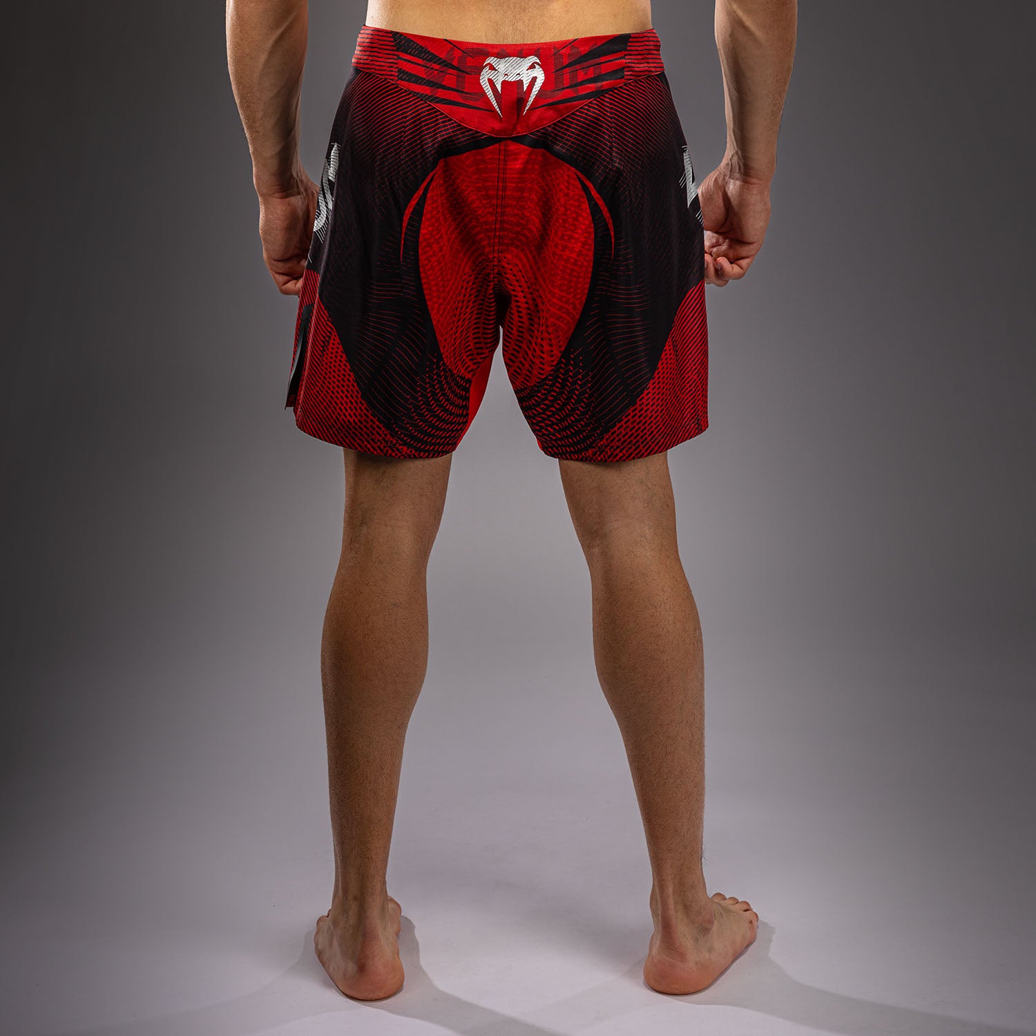 Venum Galactic 3.0 Fight Shorts - Red/Silver  product-type_MMA Shorts Venum