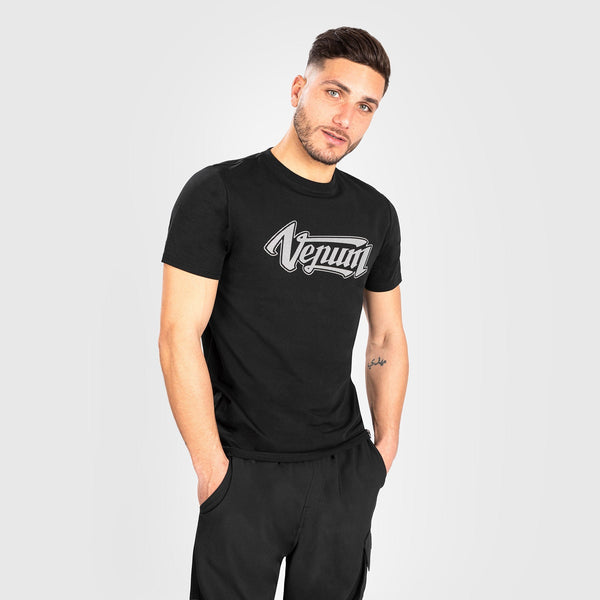 Venum Absolute 2.0 T-shirt - Adjusted Fit - Black/Silver - Venum