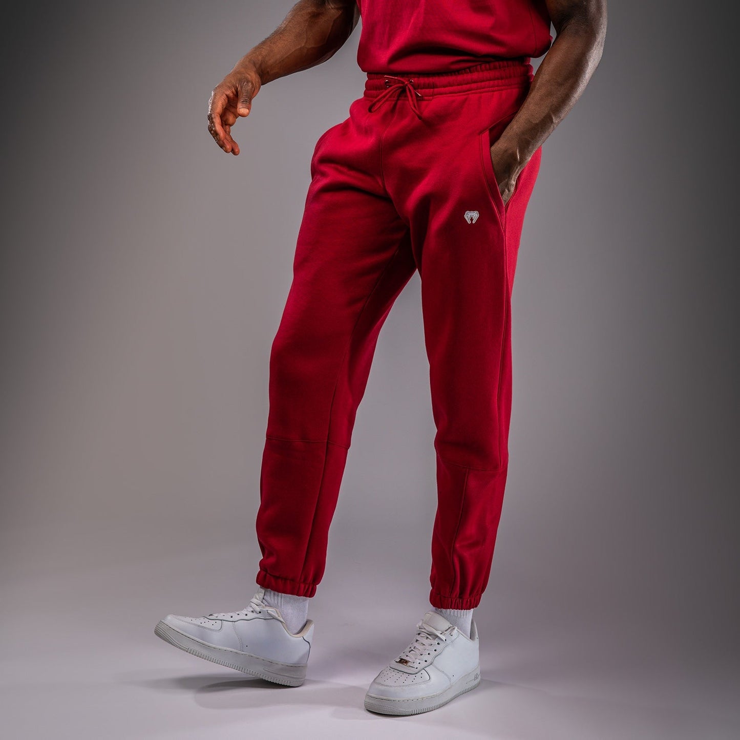Venum Silent Power Joggers - Cherry Red