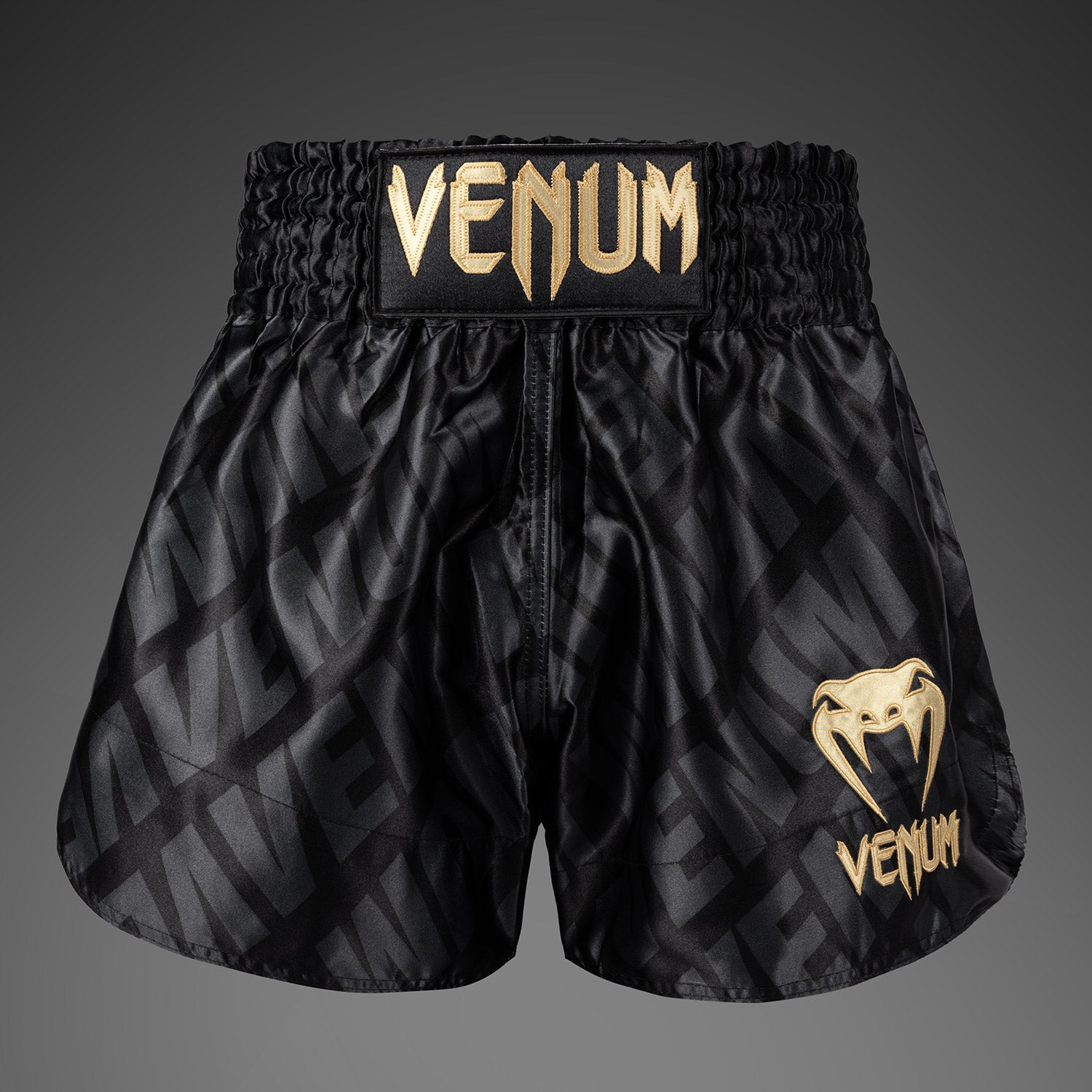 Venum Contender XT Muay Thai Shorts – Black/Gold - Venum