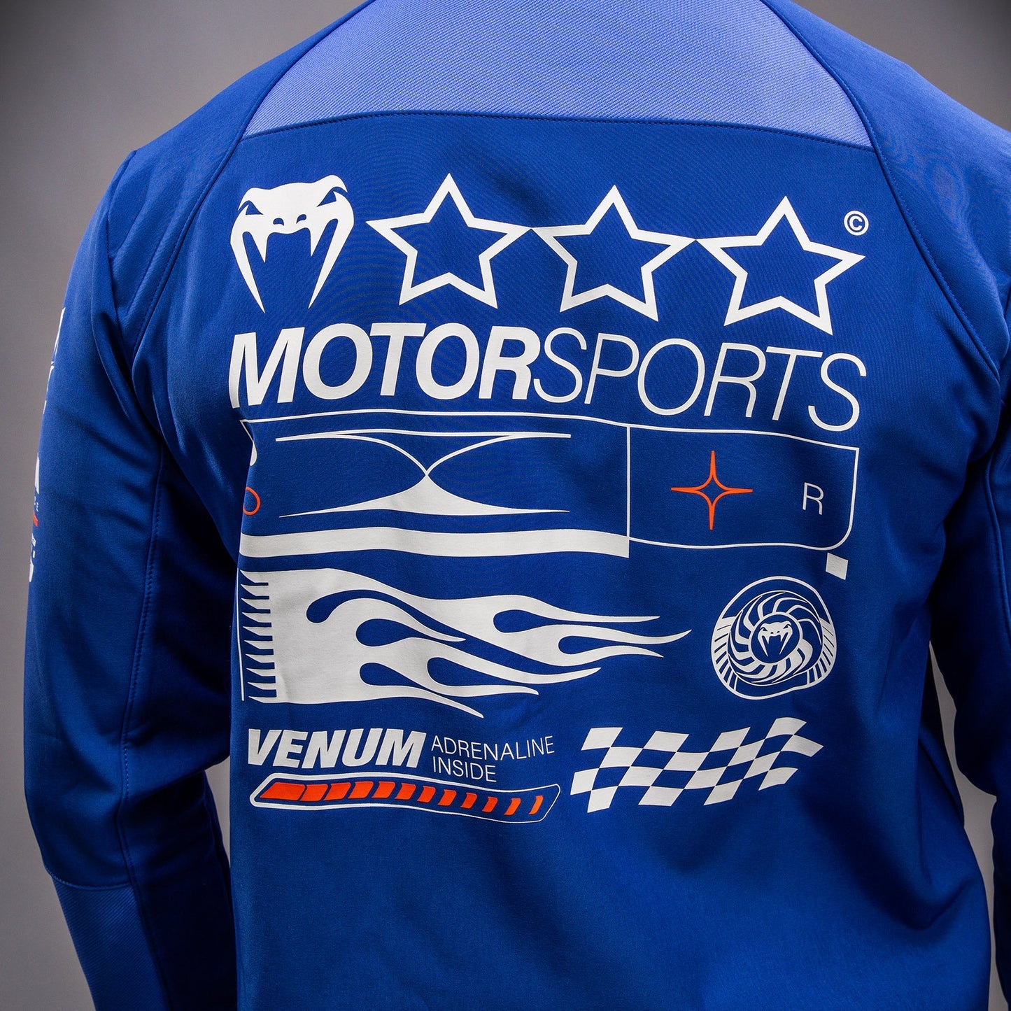 Venum Motorsport Softshell Jacket - Royal Blue