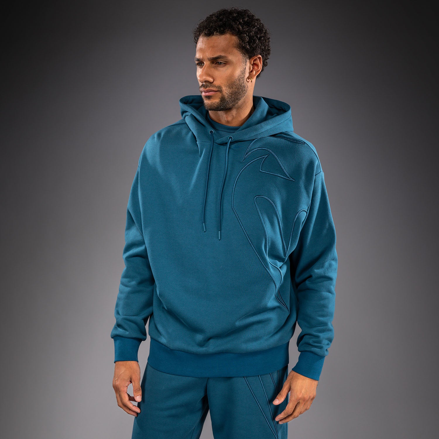Venum Giant 3D Hoodie - Ocean Blue  product-type_Sweatshirts Venum