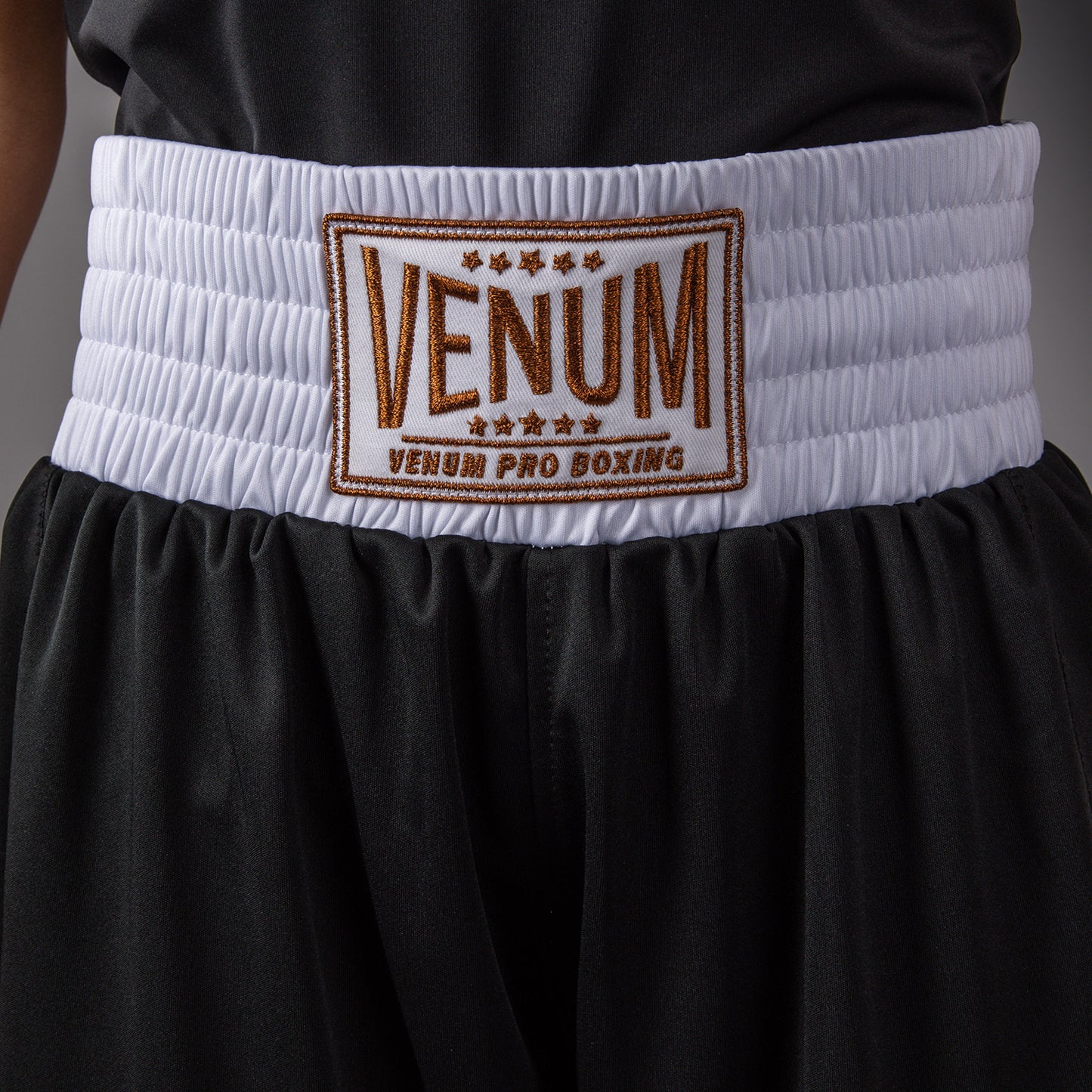 Venum Classic Youth Boxing Shorts - Black/Gold