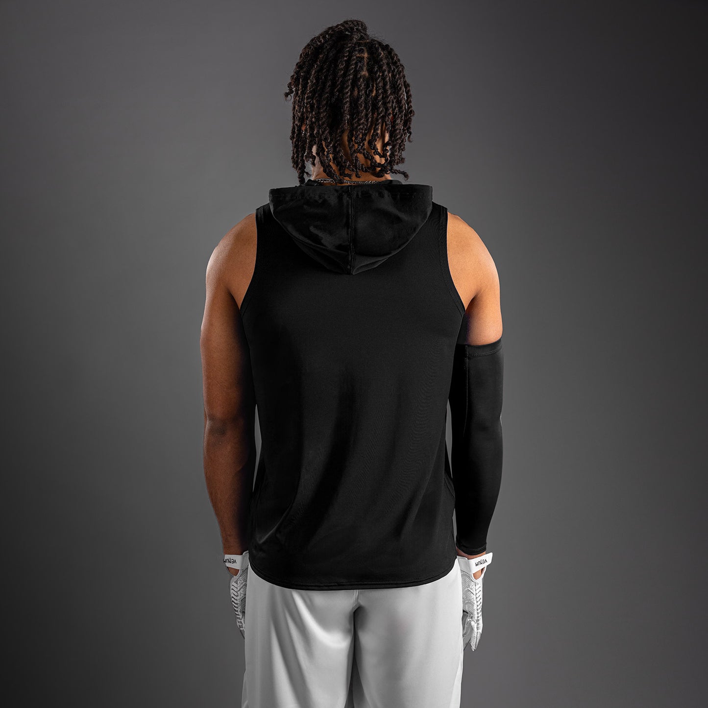 Venum Elite Sleeveless Dry-Tech Hoodie - Black