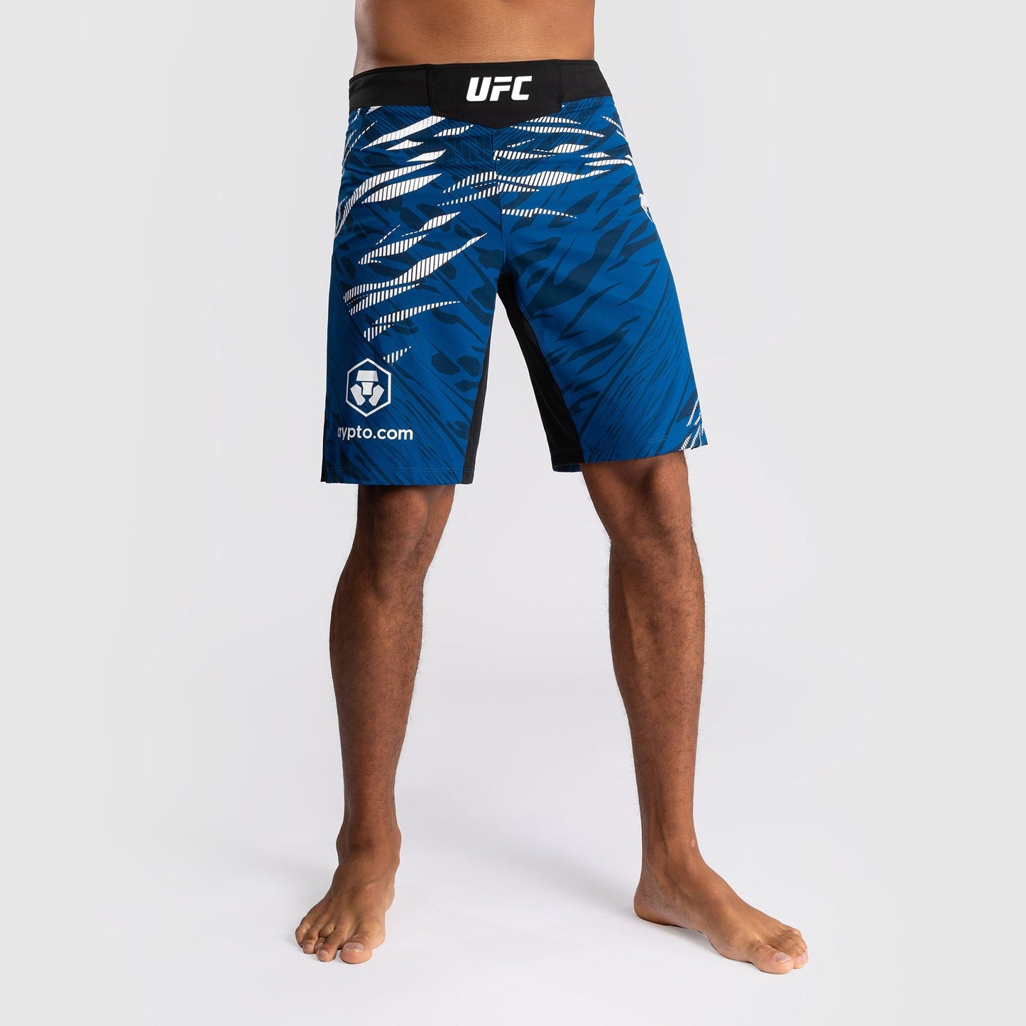 UFC Fusion by Venum Personalized Authentic Fight Night Men's Fight Short - Long Fit - Blue