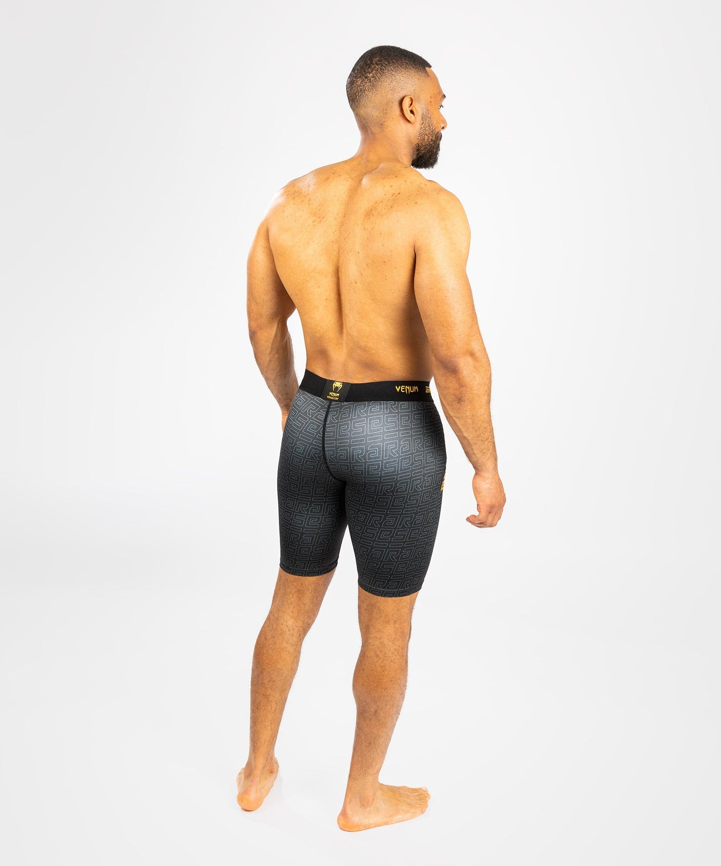 Venum x Ares Men’s Vale Tudo Shorts - Black/Gold