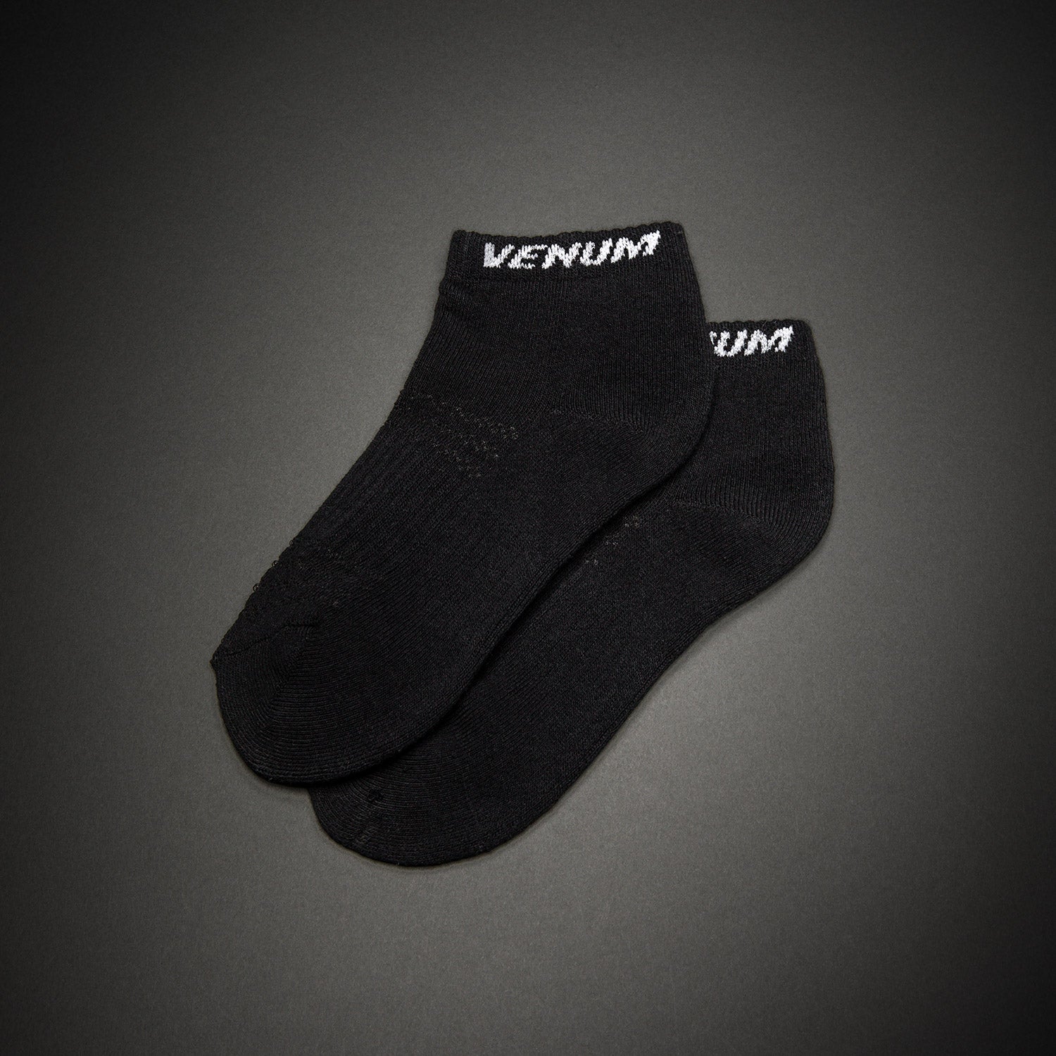 Venum Essential Ankle Socks (Set of 3 pairs) - Black/White - Venum