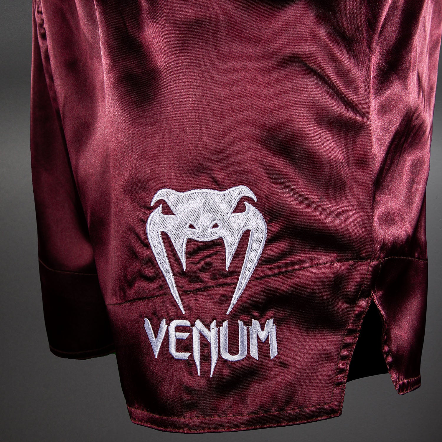 Venum Classic Muay Thai Shorts - Burgundy  product-type_Muay Thai Shorts Venum
