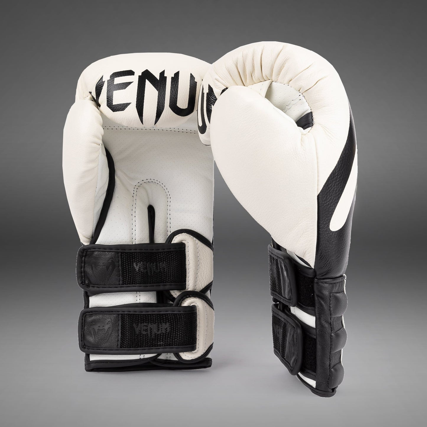 Venum Reverso Boxing Gloves - Snow White / Black