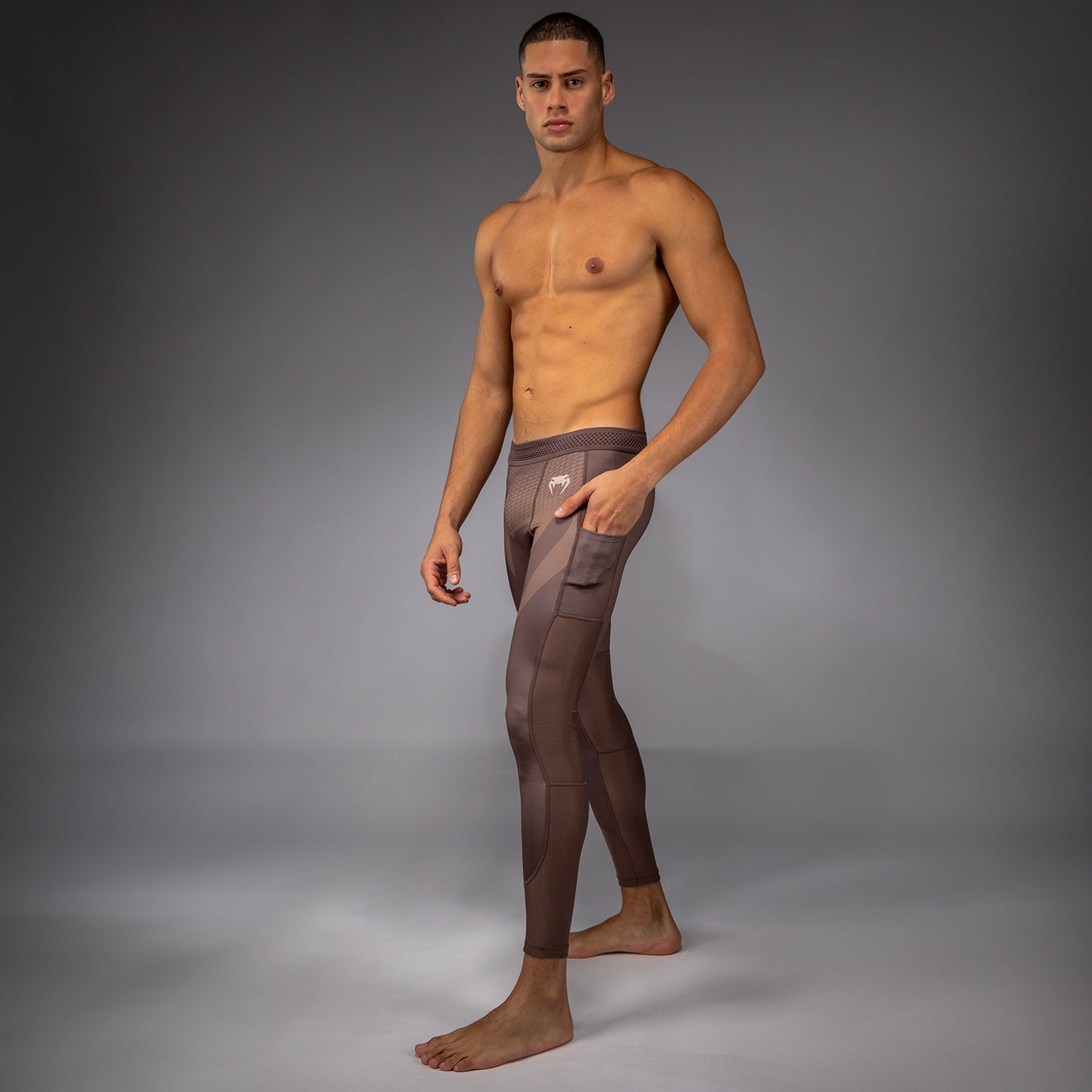 Venum No Gi Spats - Chocolate Brown