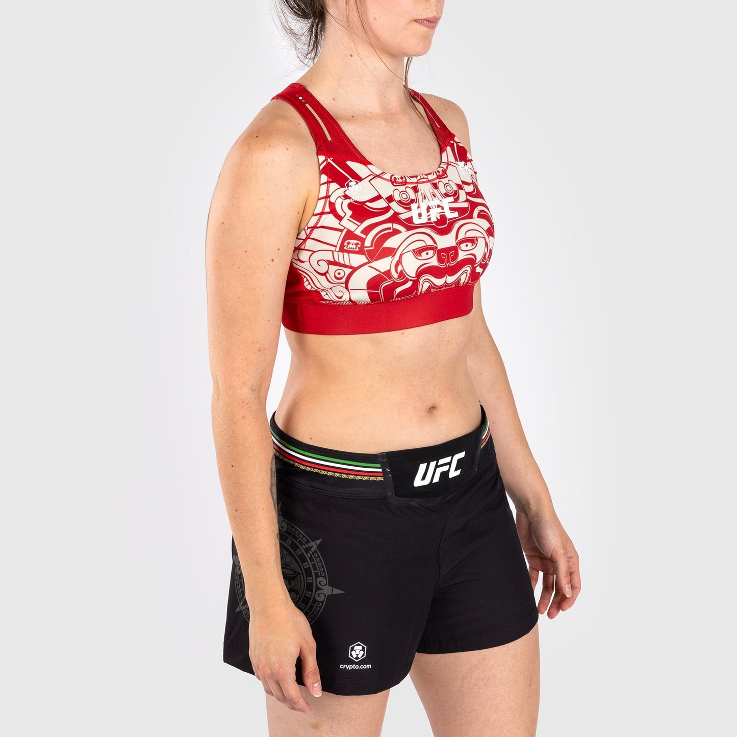 Noche UFC by Venum Authentic Fight Night Women’s Sports Bra - Red