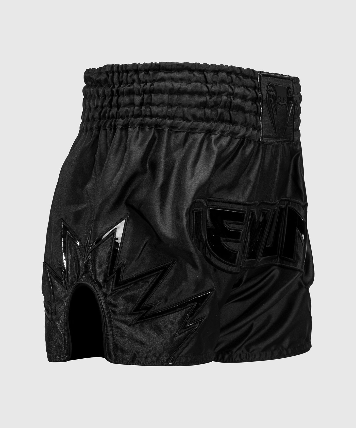 Venum Inferno Muay Thai Shorts - Black/Black