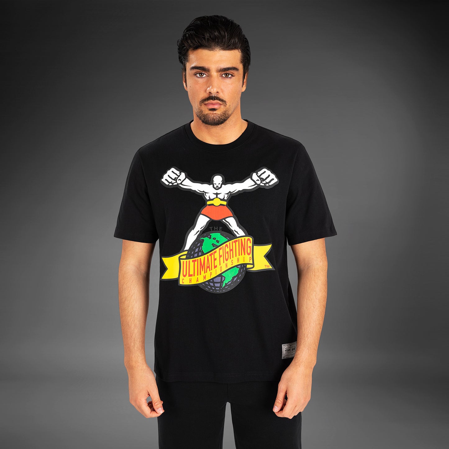 UFC by Venum Ulti-Man T-Shirt - Black/White