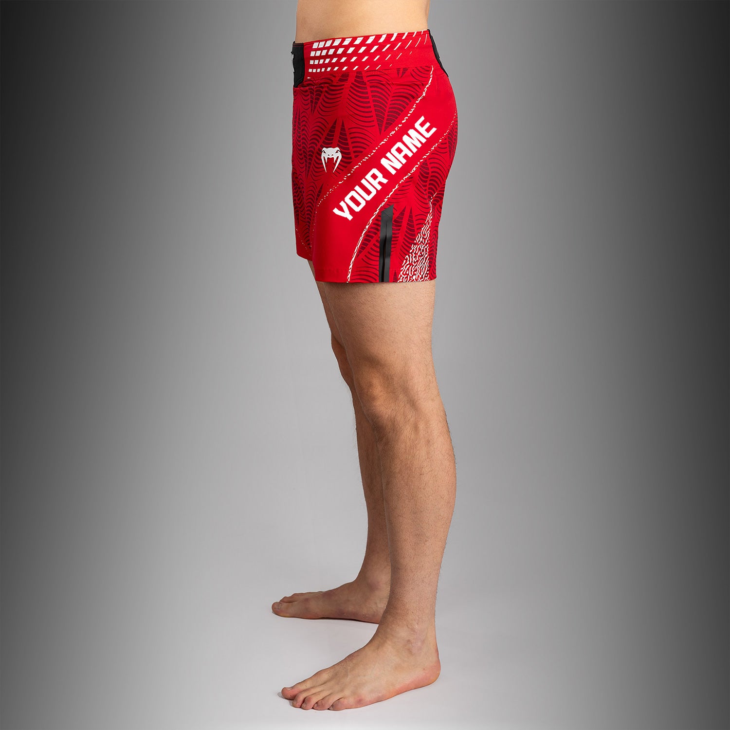 Men's UFC Zenith by Venum Red Authentic Fight Night Short Fit Fight Sh