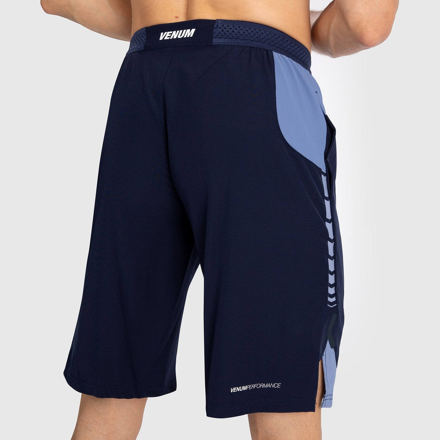 Venum Tempest Men's Training Shorts - Navy Blue/Blue