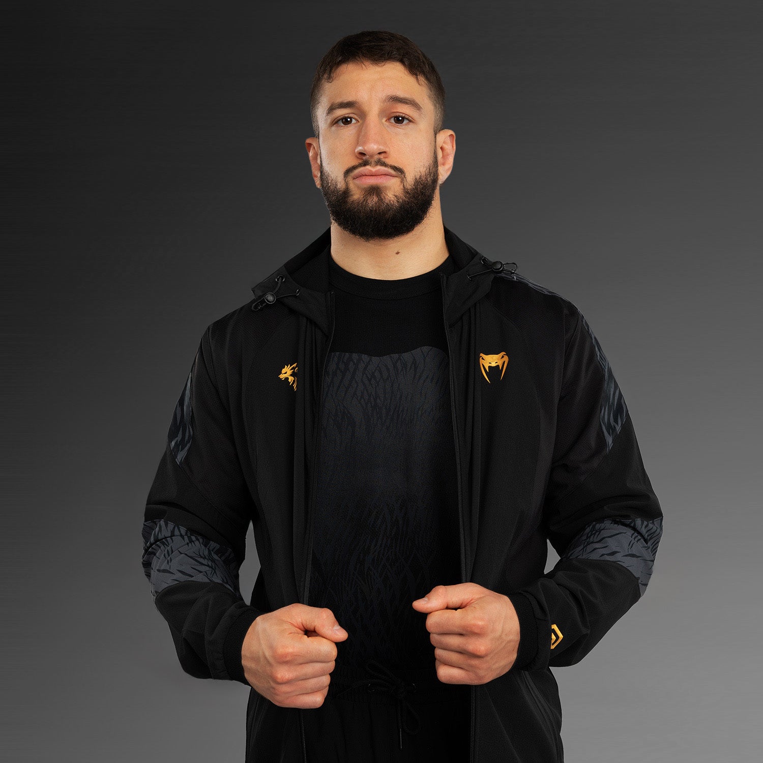 Venum x Chimaev Track Jacket - Black/Grey