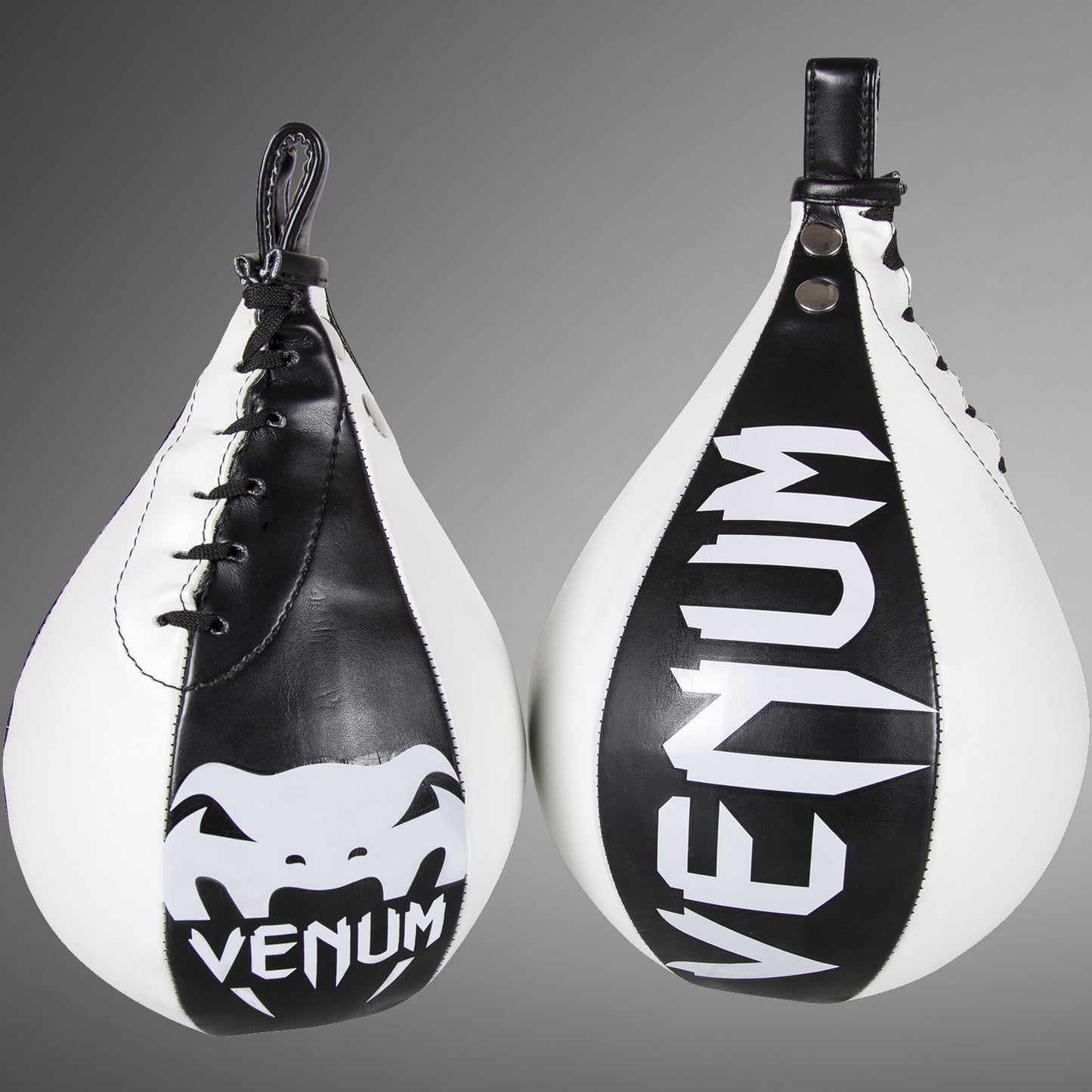 Venum Speed Bag - Skintex Leather - Black/Ice