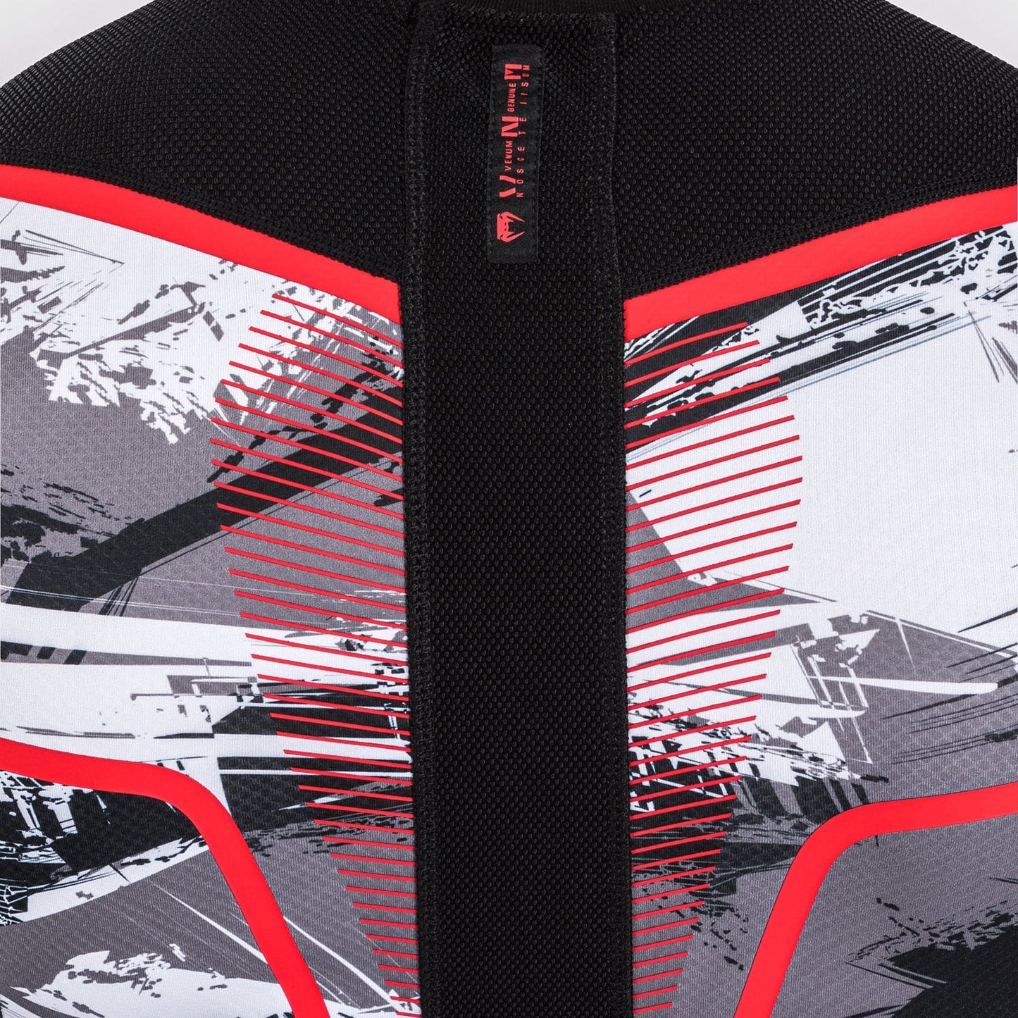 Venum Electron 3.0 Long Sleeve Rashguard - Grey/Red