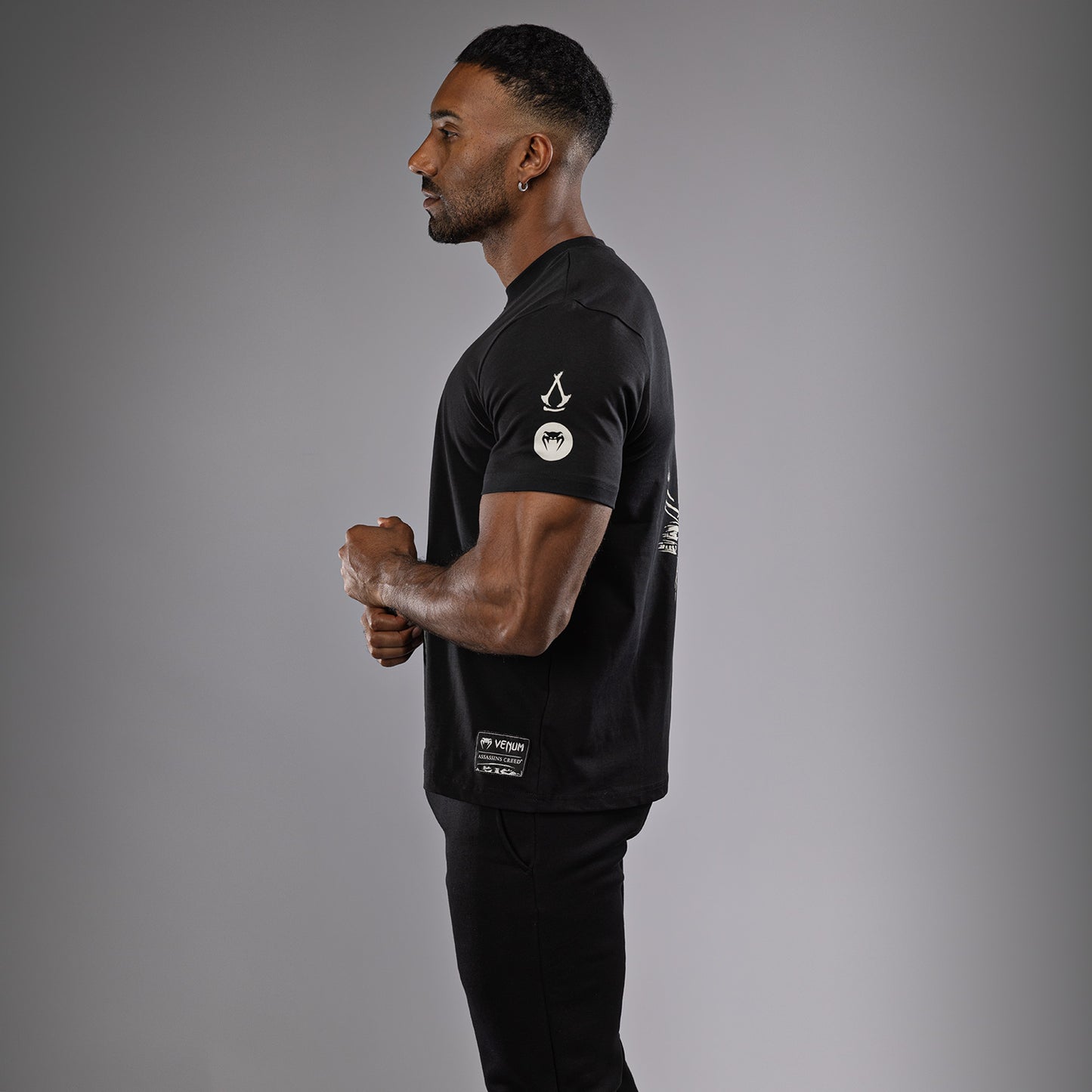 Venum x Assassin's Creed Shadows T-Shirt - Black