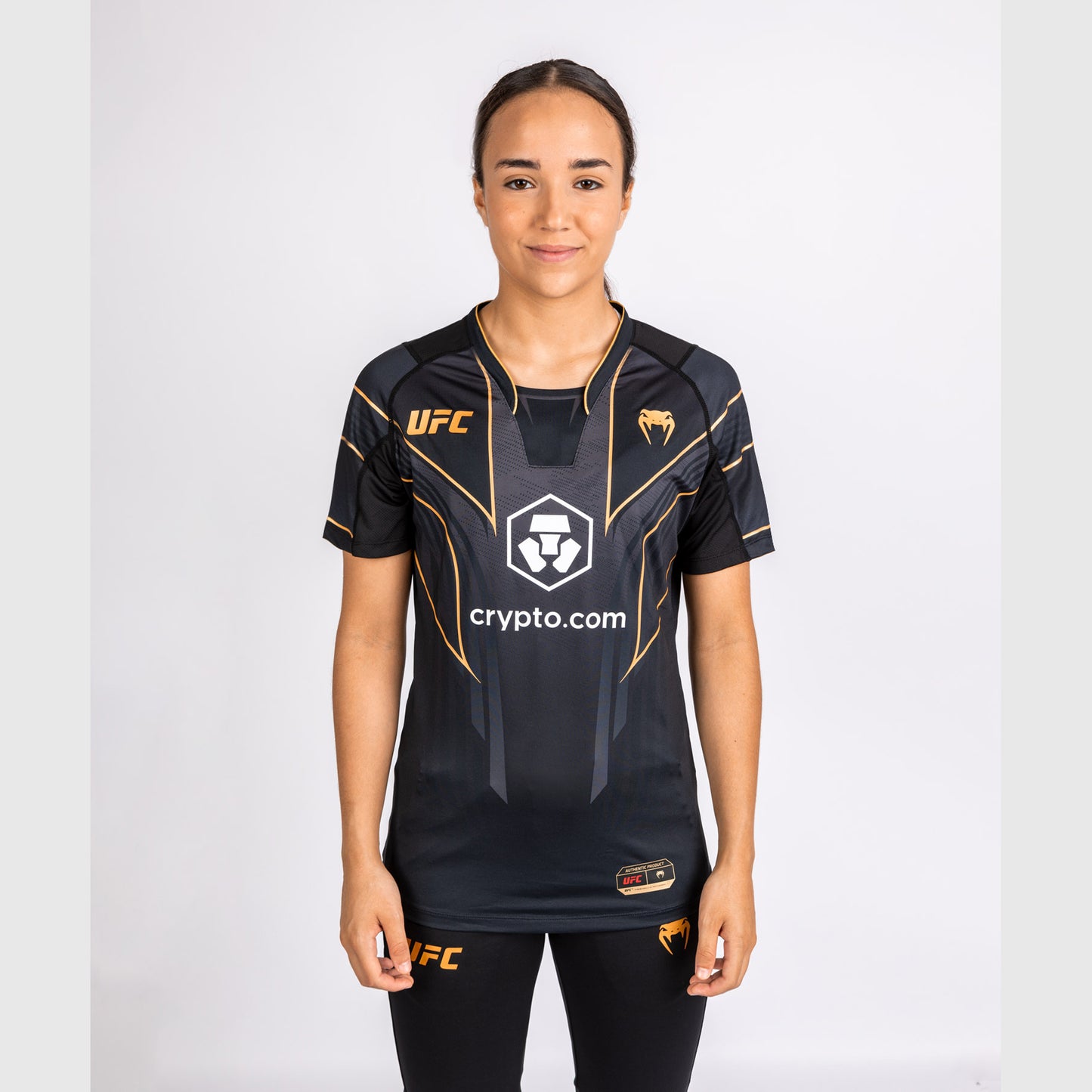 UFC Venum Personalized Authentic Fight Night 2.0 Kit by Venum Women's Walkout Jersey - Champion