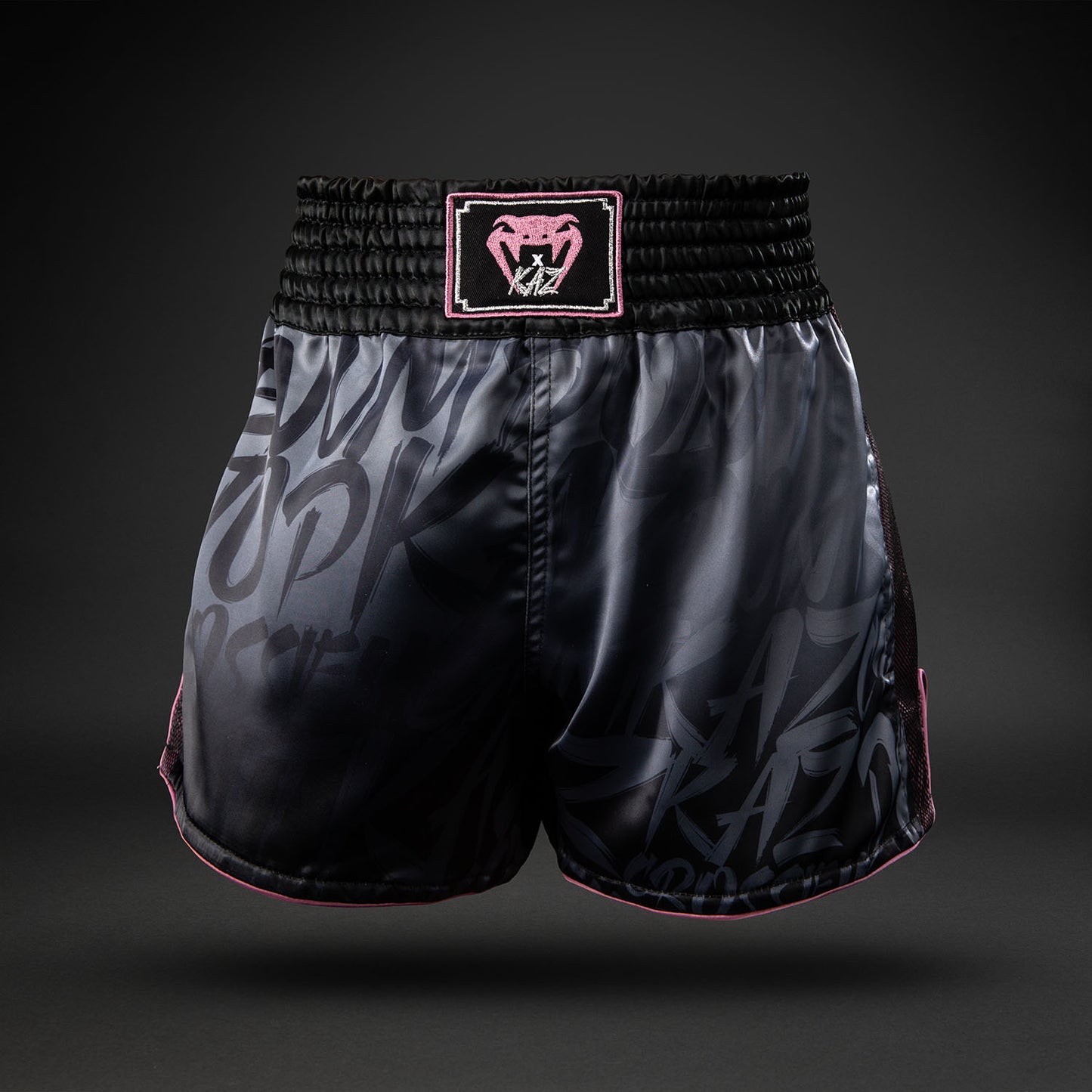 Venum x Kaz Muay Thai Shorts - Black