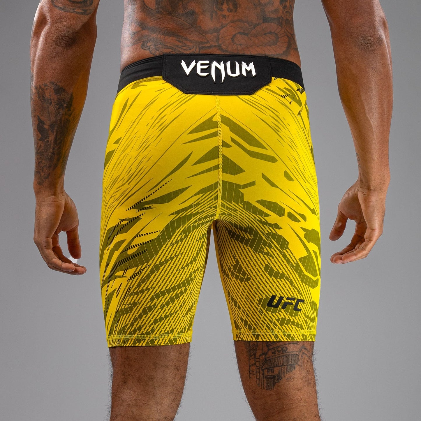 UFC Fusion by Venum Personalized Authentic Fight Night Men’s Vale Tudo Short - Yellow